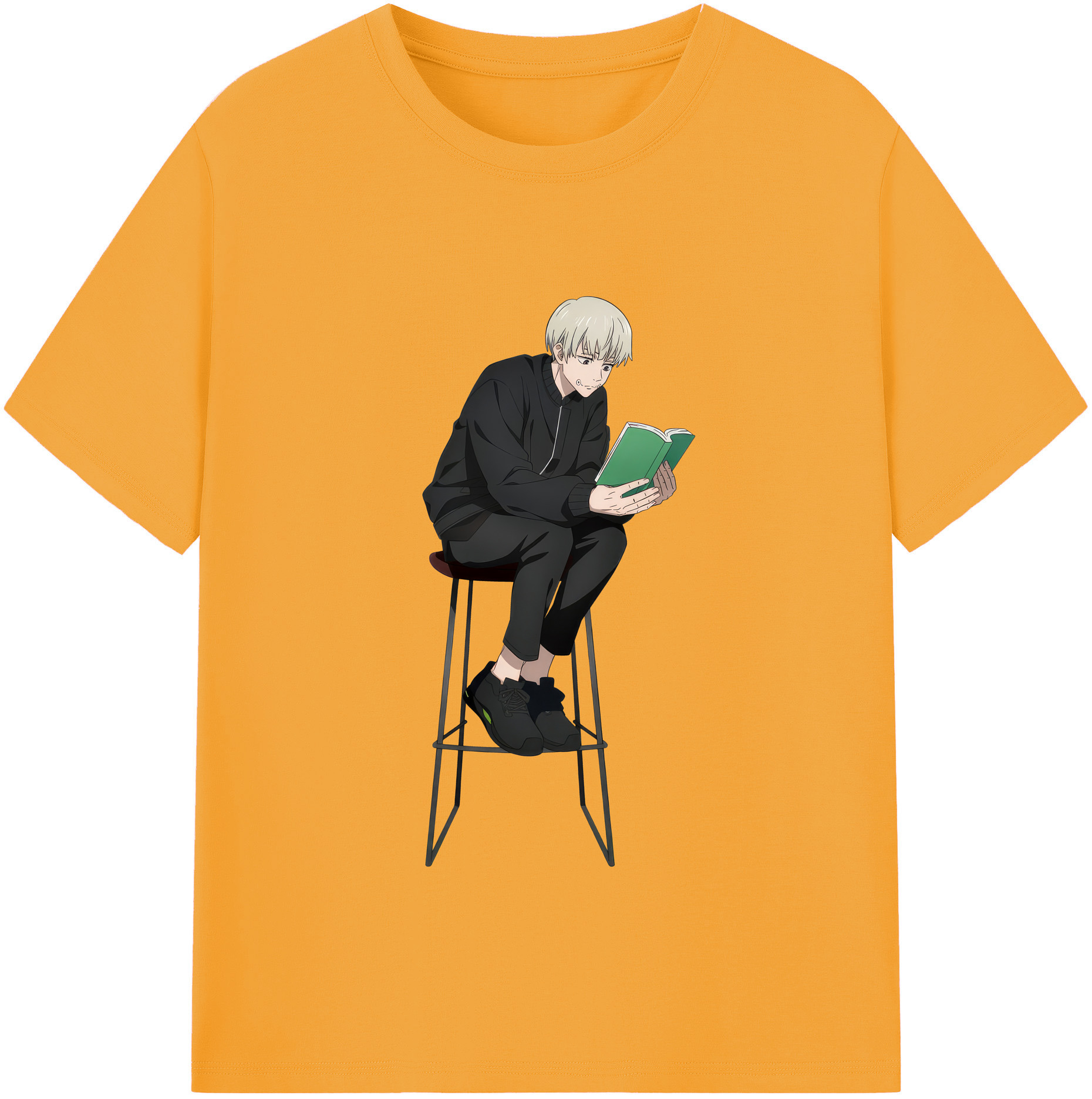 （画像用） 呪術廻戦 Jujutsu Kaisen レディースカジュアルプリントTシャツ（綿100％）
