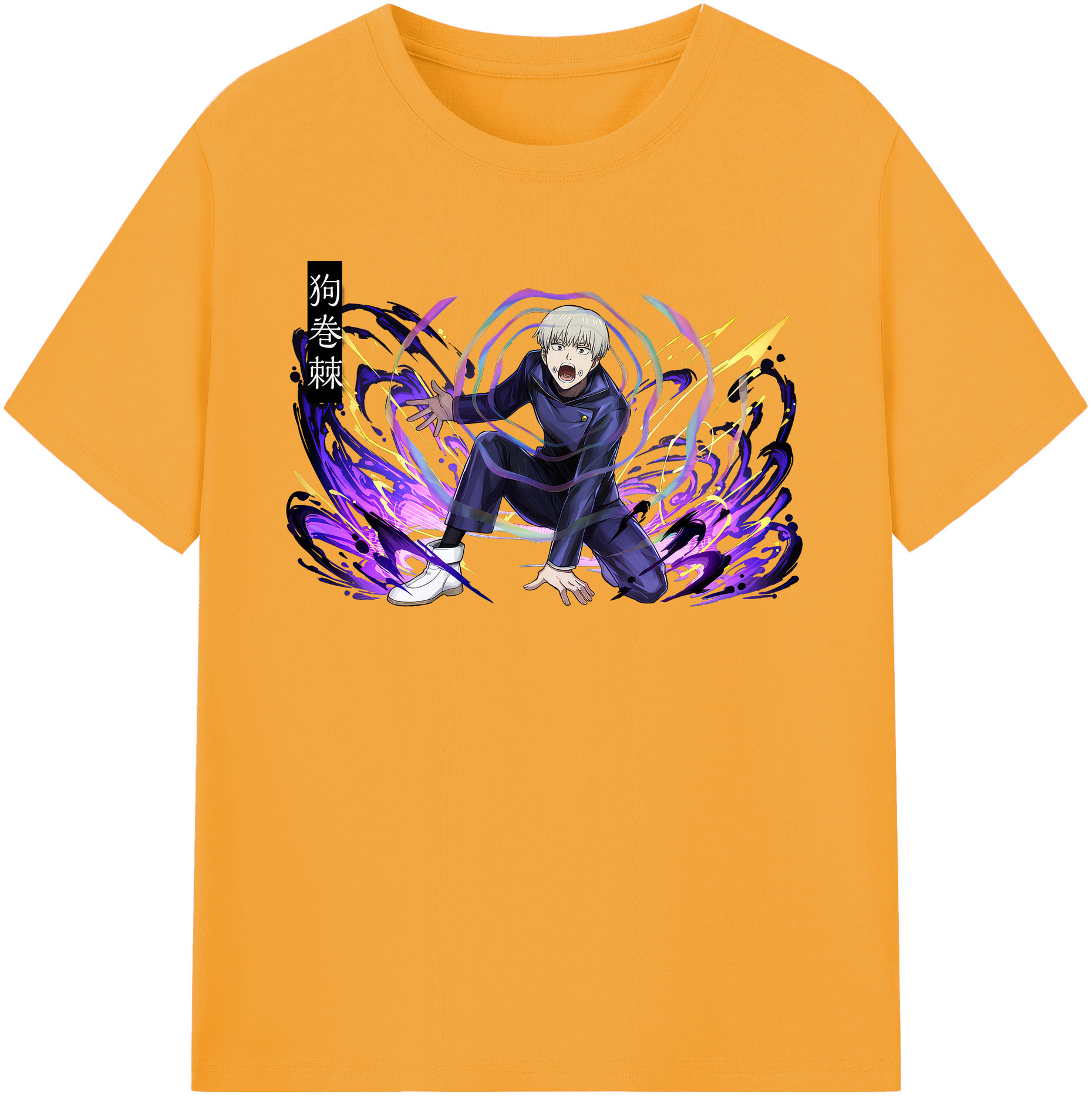 （画像用） 呪術廻戦 Jujutsu Kaisen レディースカジュアルプリントTシャツ（綿100％）