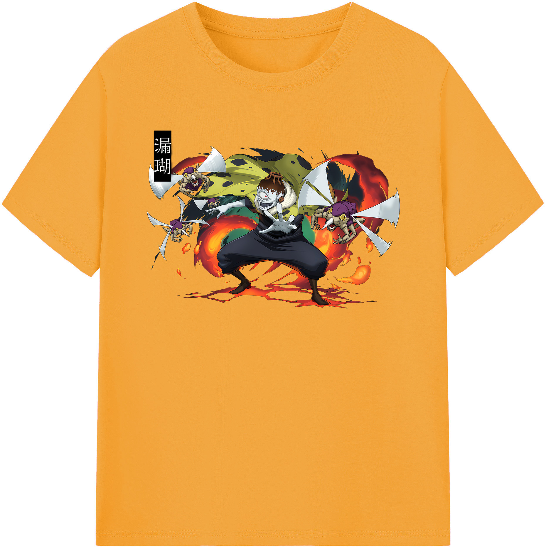 （画像用） 呪術廻戦 Jujutsu Kaisen レディースカジュアルプリントTシャツ（綿100％）