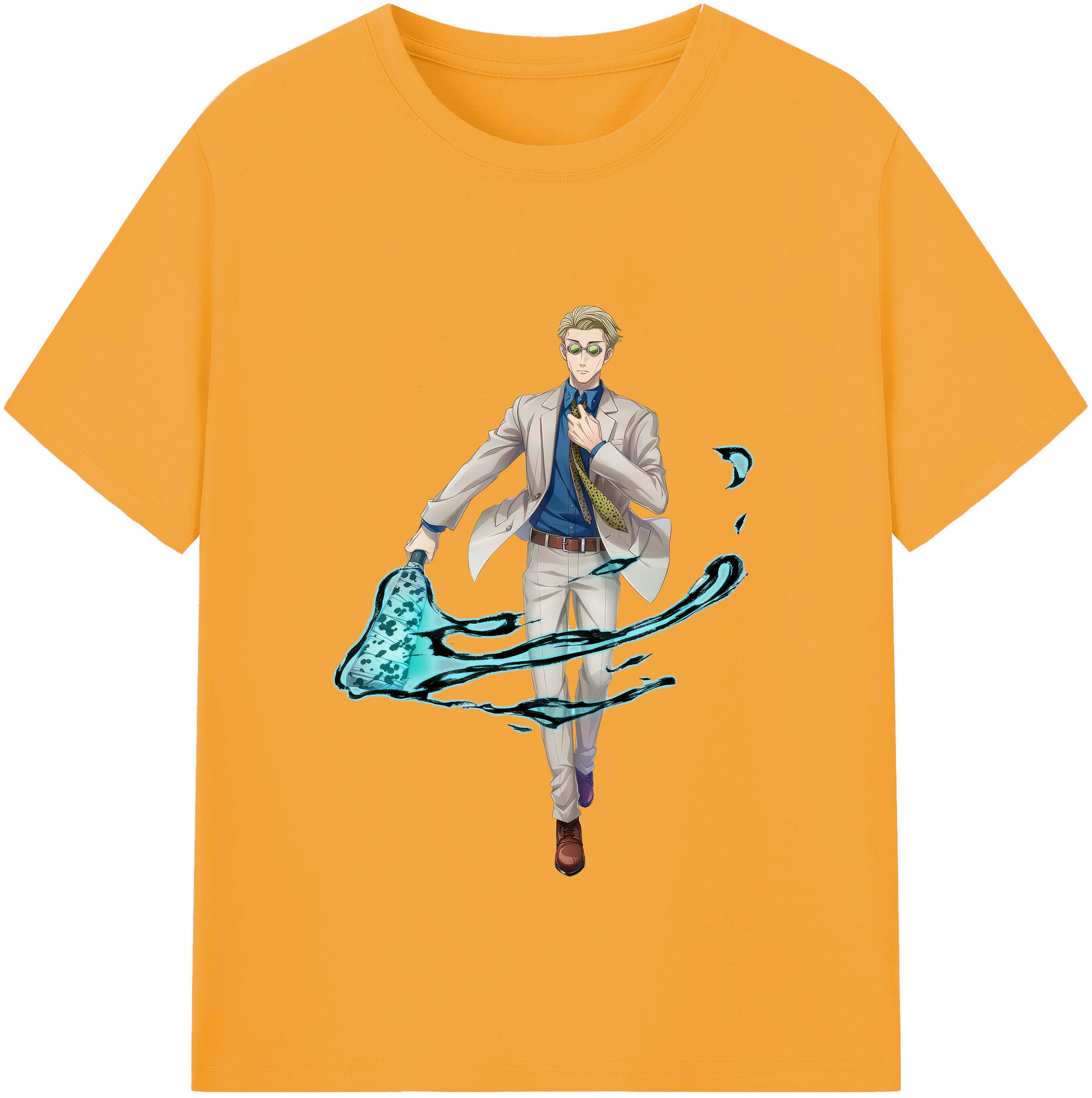 （画像用） 呪術廻戦 Jujutsu Kaisen レディースカジュアルプリントTシャツ（綿100％）