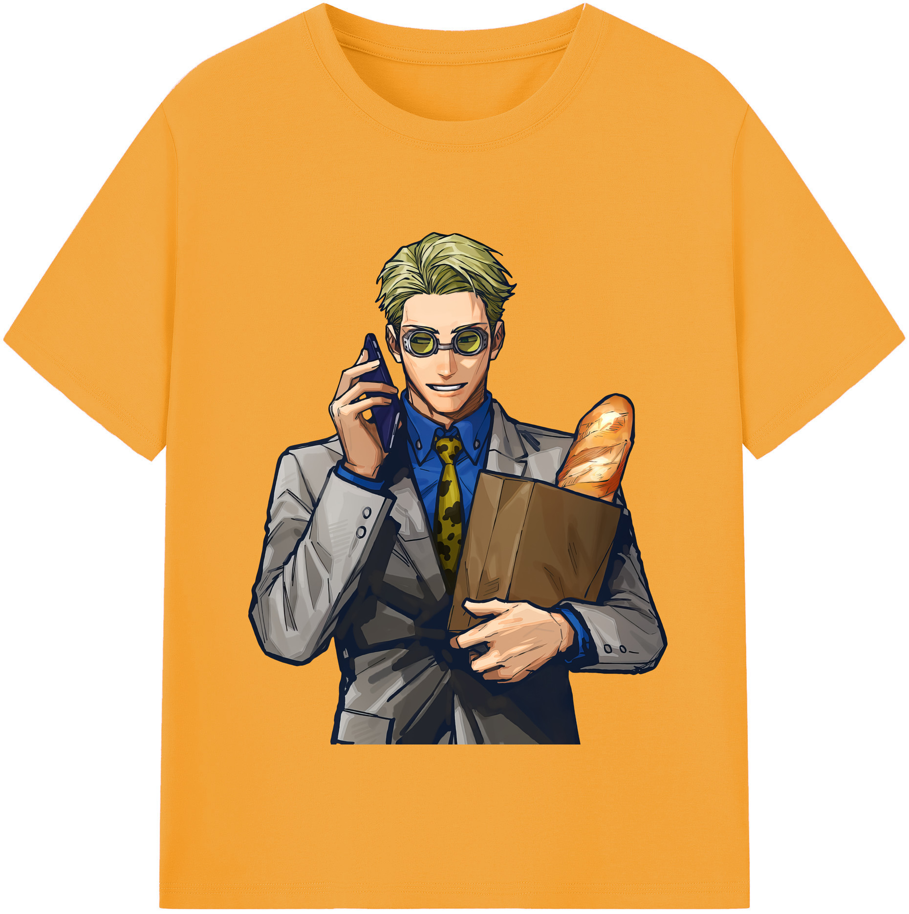 （画像用） 呪術廻戦 Jujutsu Kaisen レディースカジュアルプリントTシャツ（綿100％）