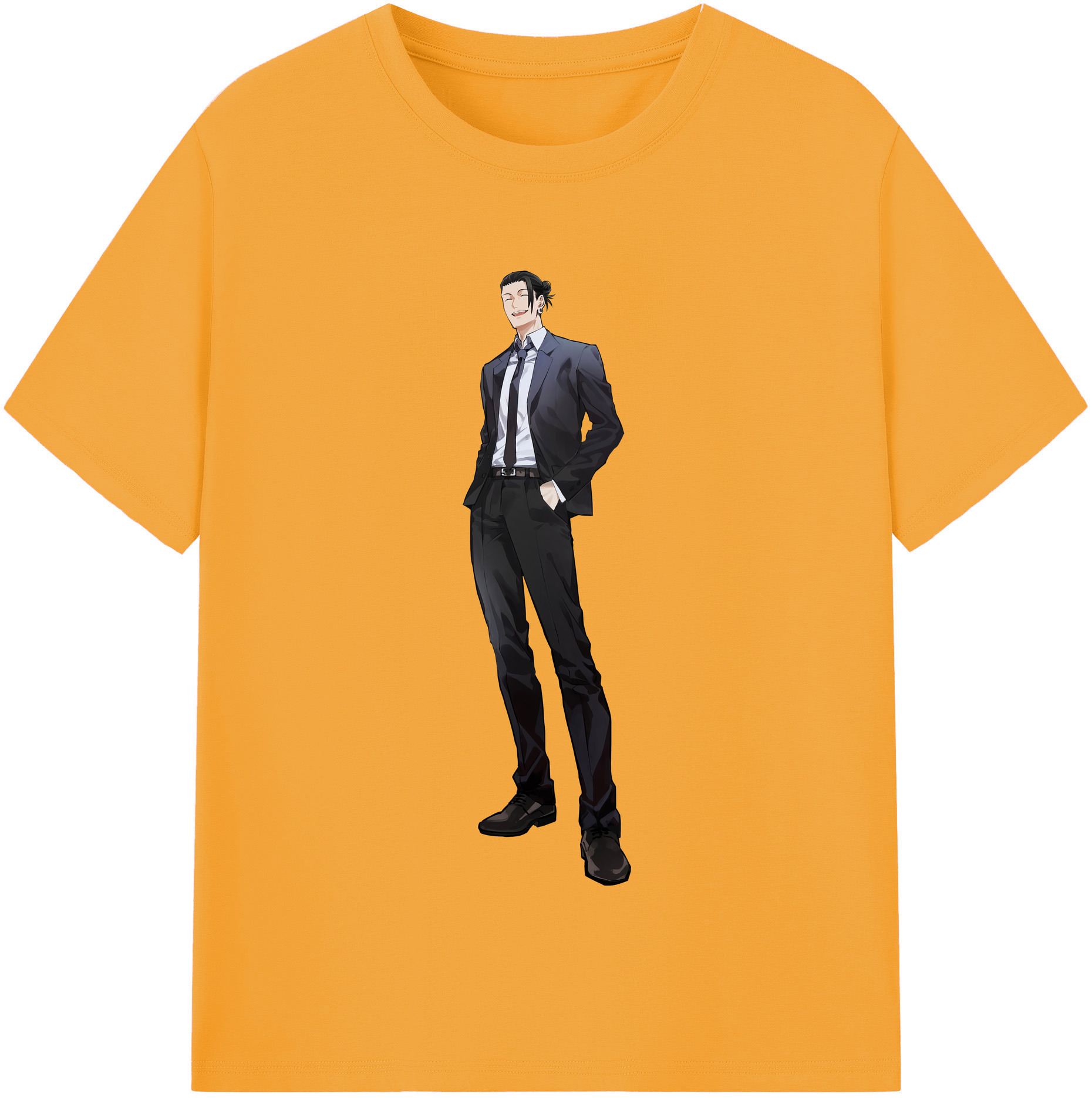 （画像用） 呪術廻戦 Jujutsu Kaisen レディースカジュアルプリントTシャツ（綿100％）