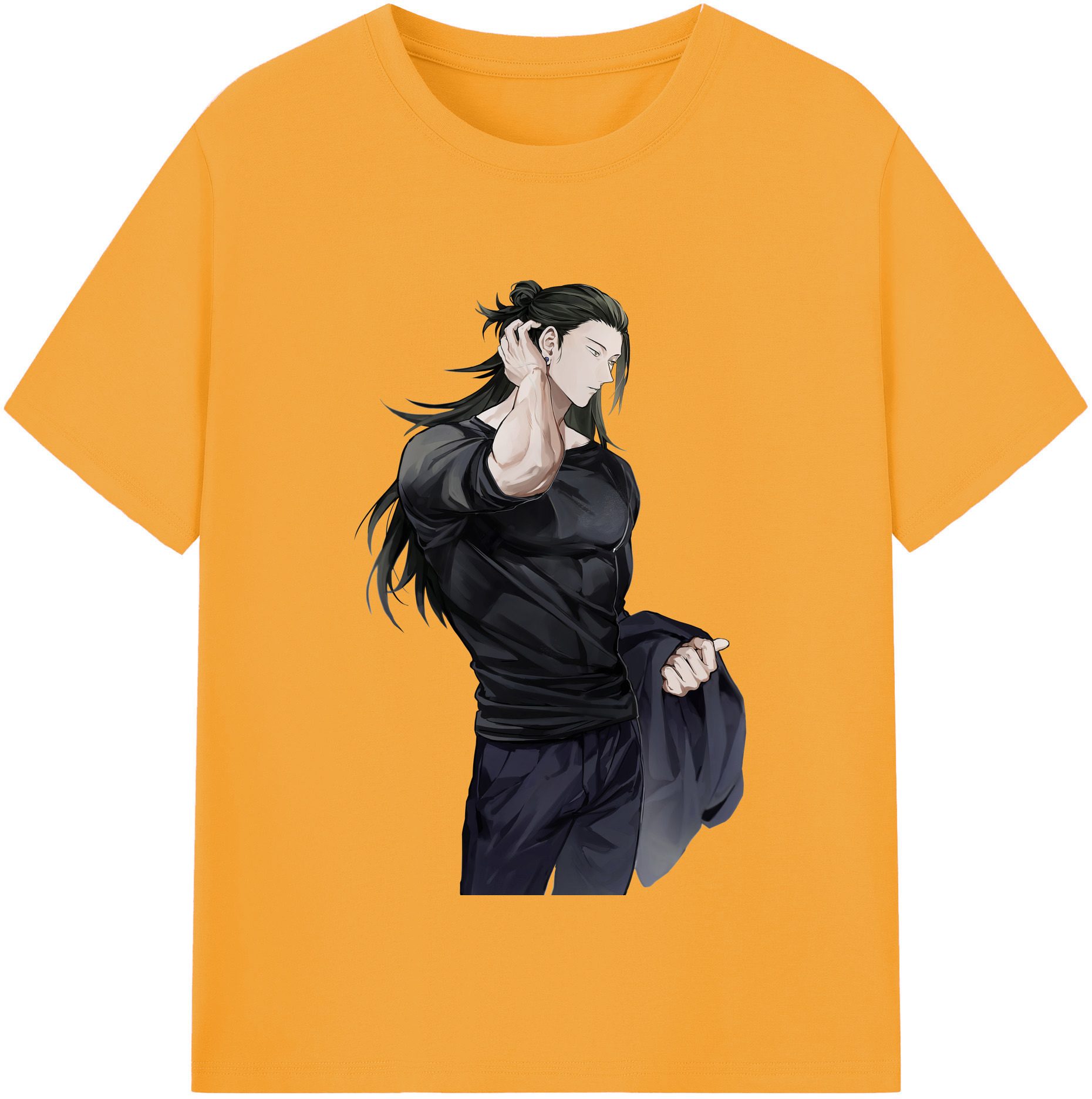 （画像用） 呪術廻戦 Jujutsu Kaisen レディースカジュアルプリントTシャツ（綿100％）