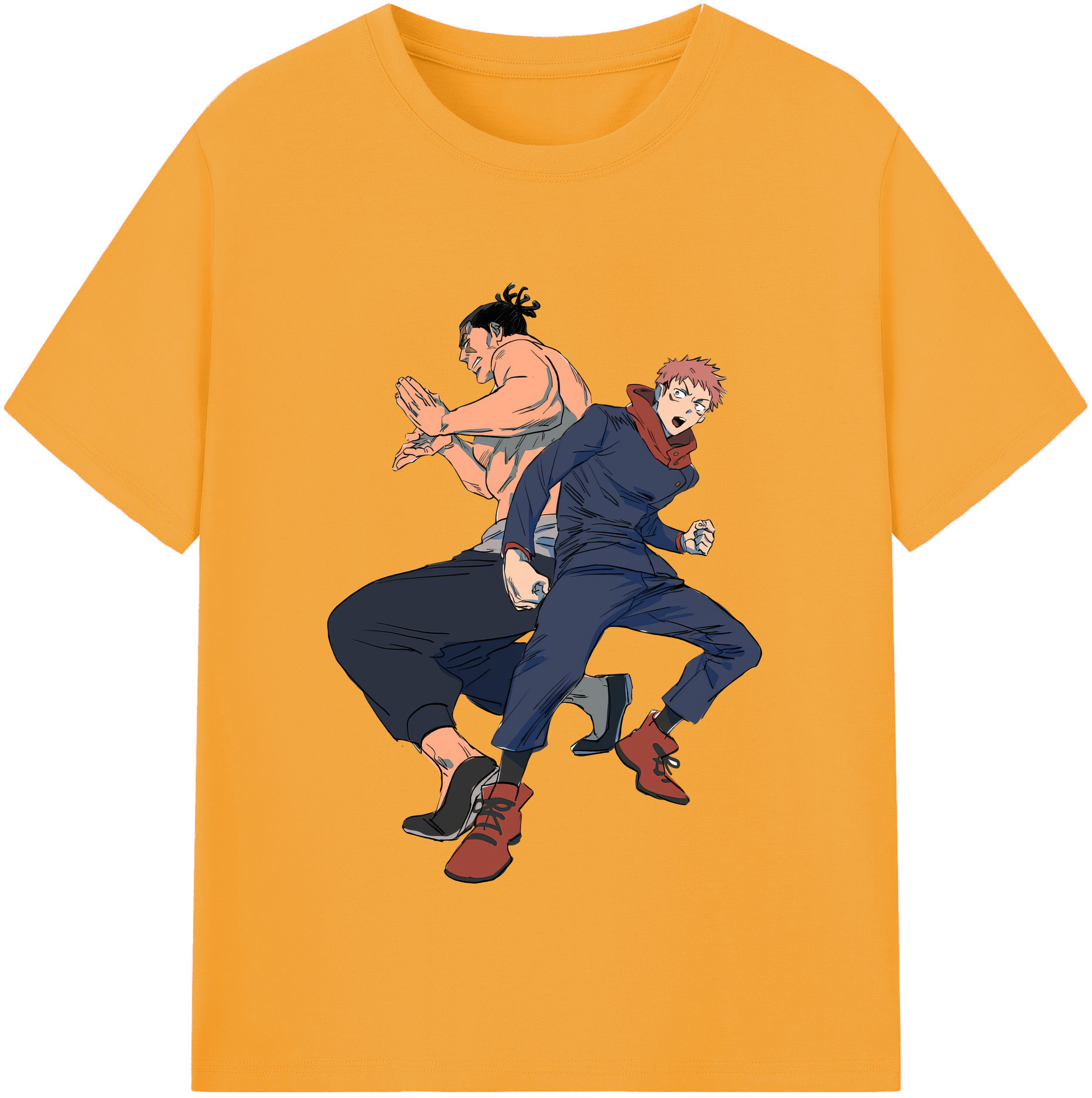 （画像用） 呪術廻戦 Jujutsu Kaisen レディースカジュアルプリントTシャツ（綿100％）