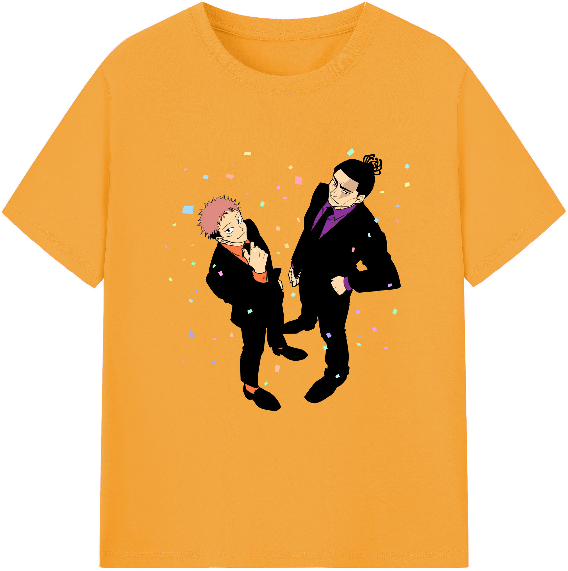 （画像用） 呪術廻戦 Jujutsu Kaisen レディースカジュアルプリントTシャツ（綿100％）