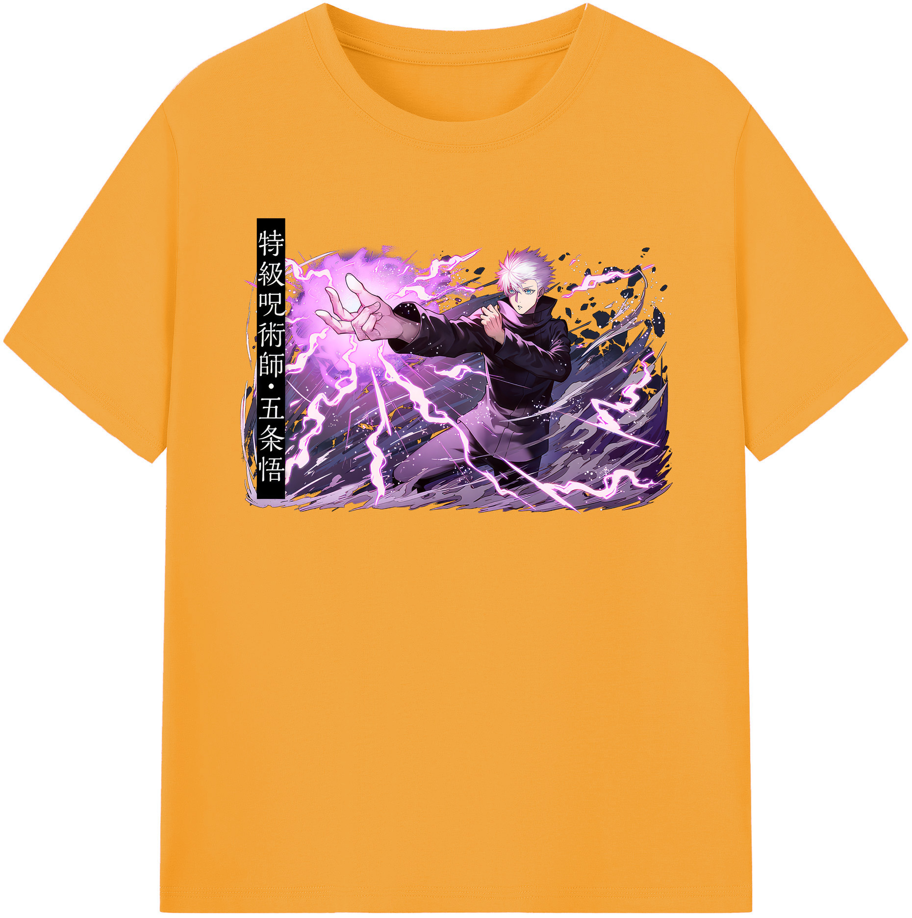（画像用） 呪術廻戦 Jujutsu Kaisen レディースカジュアルプリントTシャツ（綿100％）