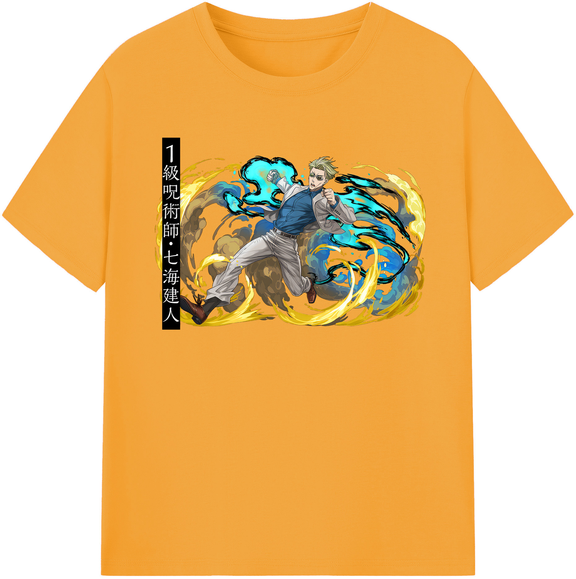 （画像用） 呪術廻戦 Jujutsu Kaisen レディースカジュアルプリントTシャツ（綿100％）