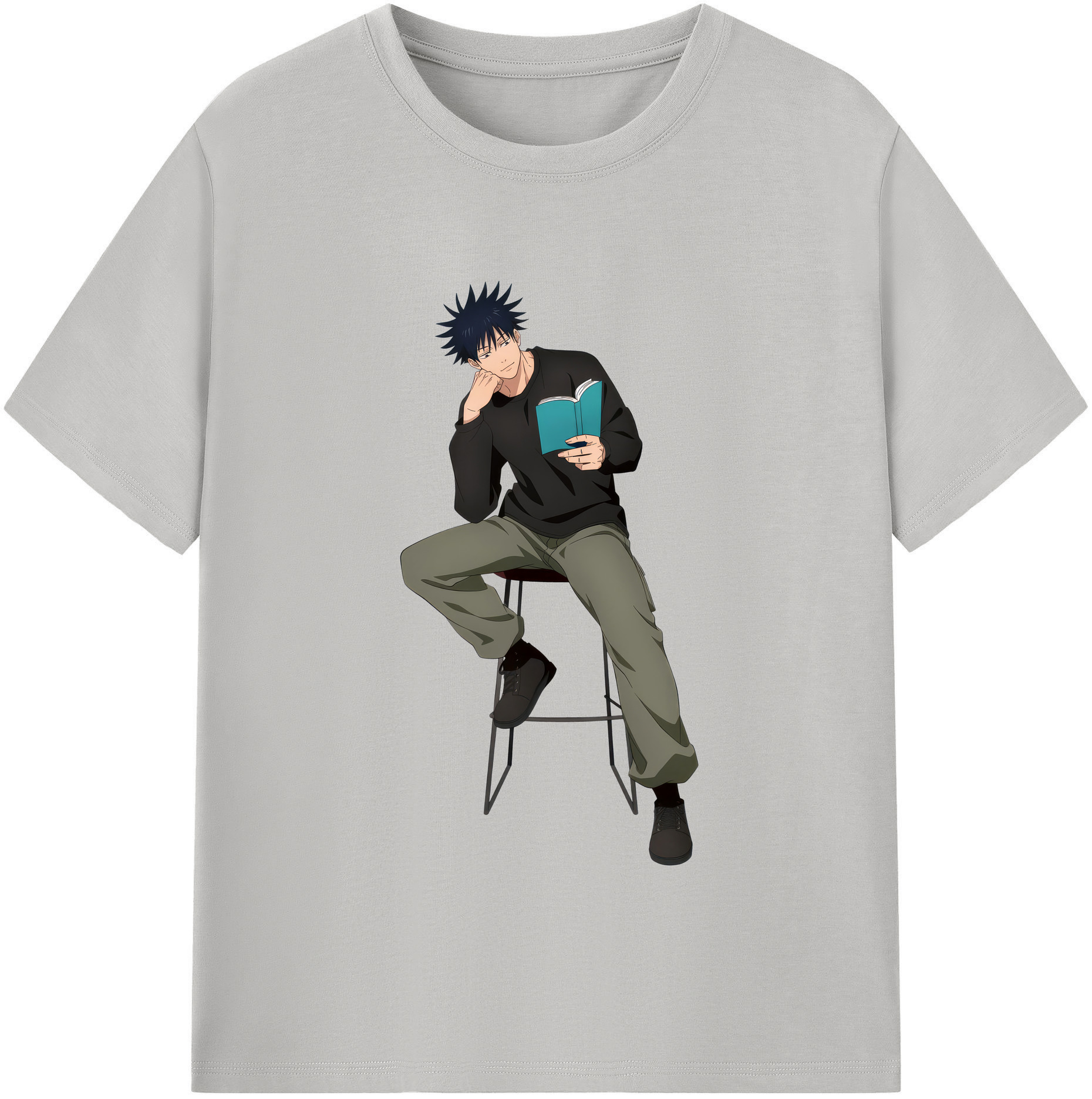 （画像用） 呪術廻戦 Jujutsu Kaisen レディースカジュアルプリントTシャツ（綿100％）