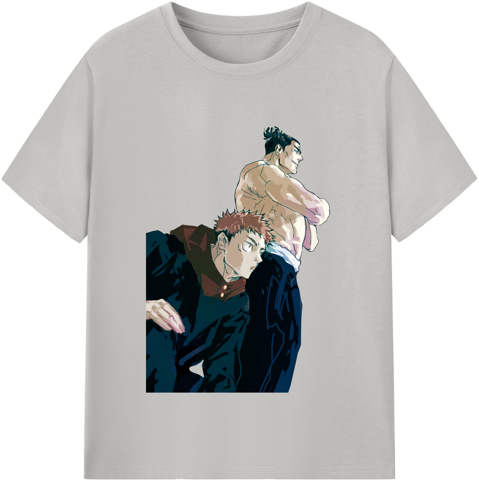 （画像用） 呪術廻戦 Jujutsu Kaisen レディースカジュアルプリントTシャツ（綿100％）