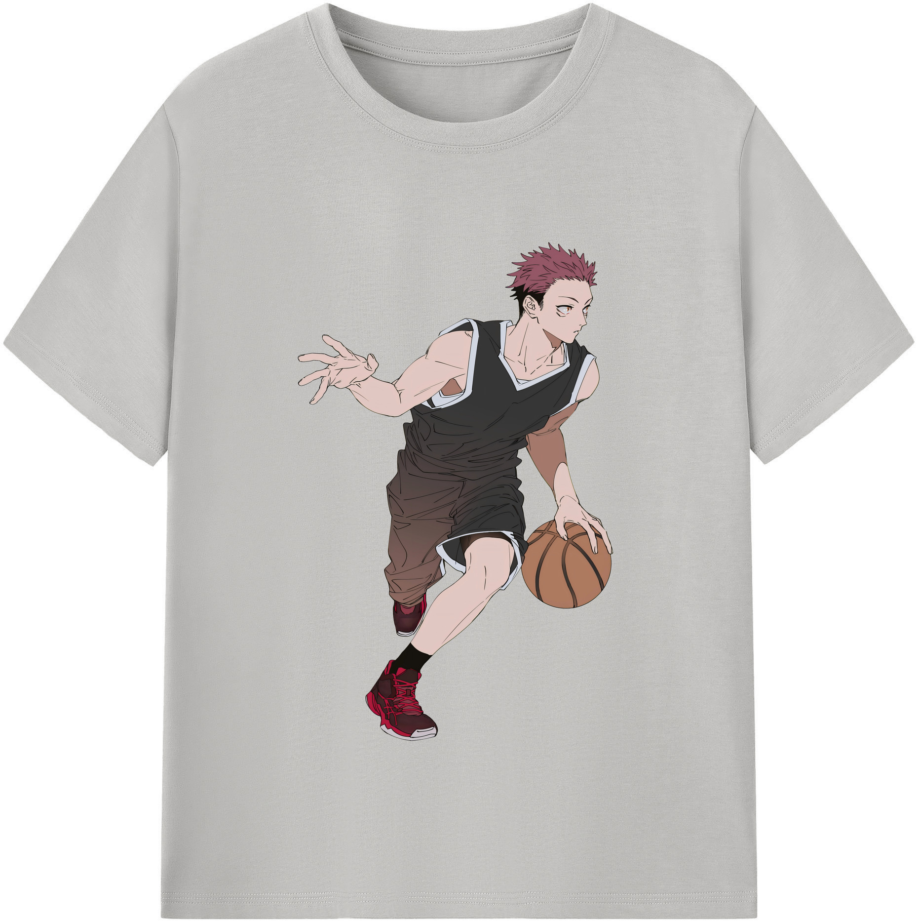 （画像用） 呪術廻戦 Jujutsu Kaisen レディースカジュアルプリントTシャツ（綿100％）
