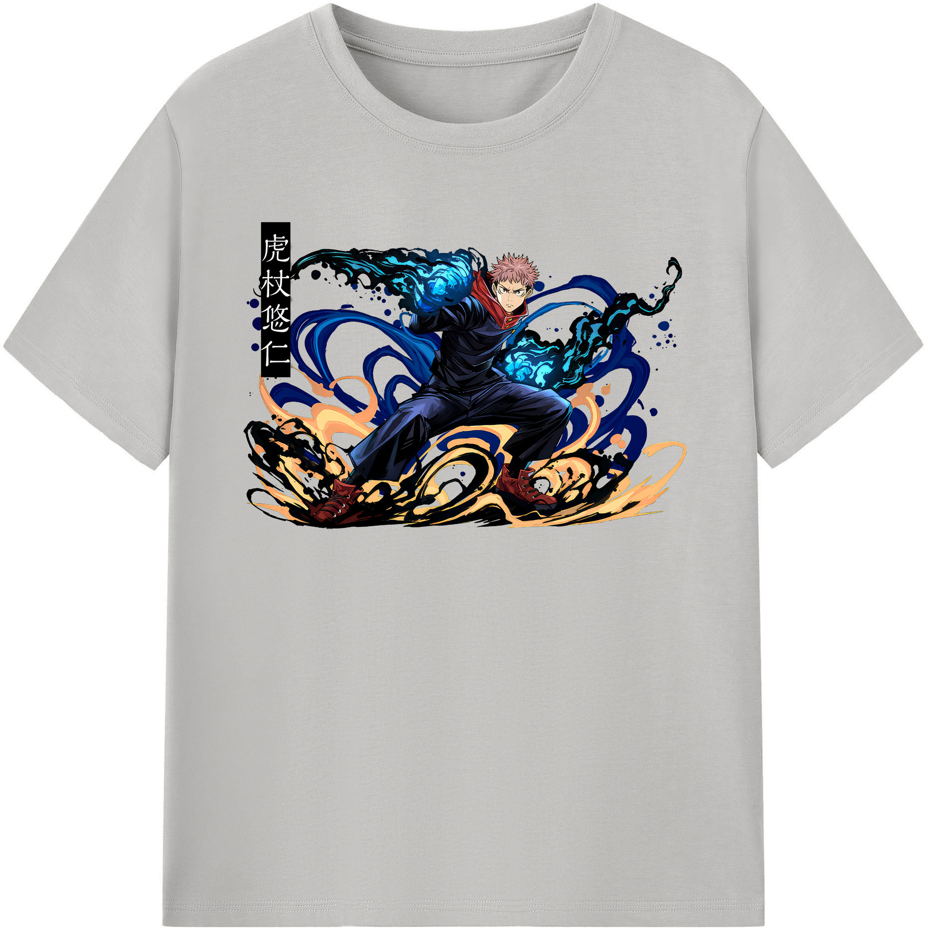 （画像用） 呪術廻戦 Jujutsu Kaisen レディースカジュアルプリントTシャツ（綿100％）
