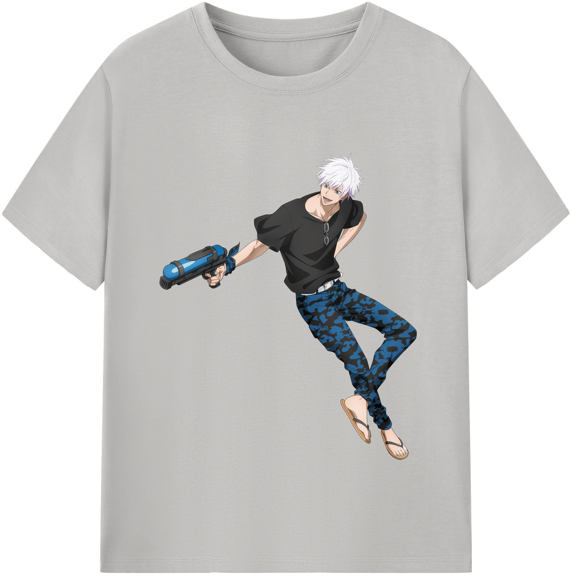 （画像用） 呪術廻戦 Jujutsu Kaisen レディースカジュアルプリントTシャツ（綿100％）