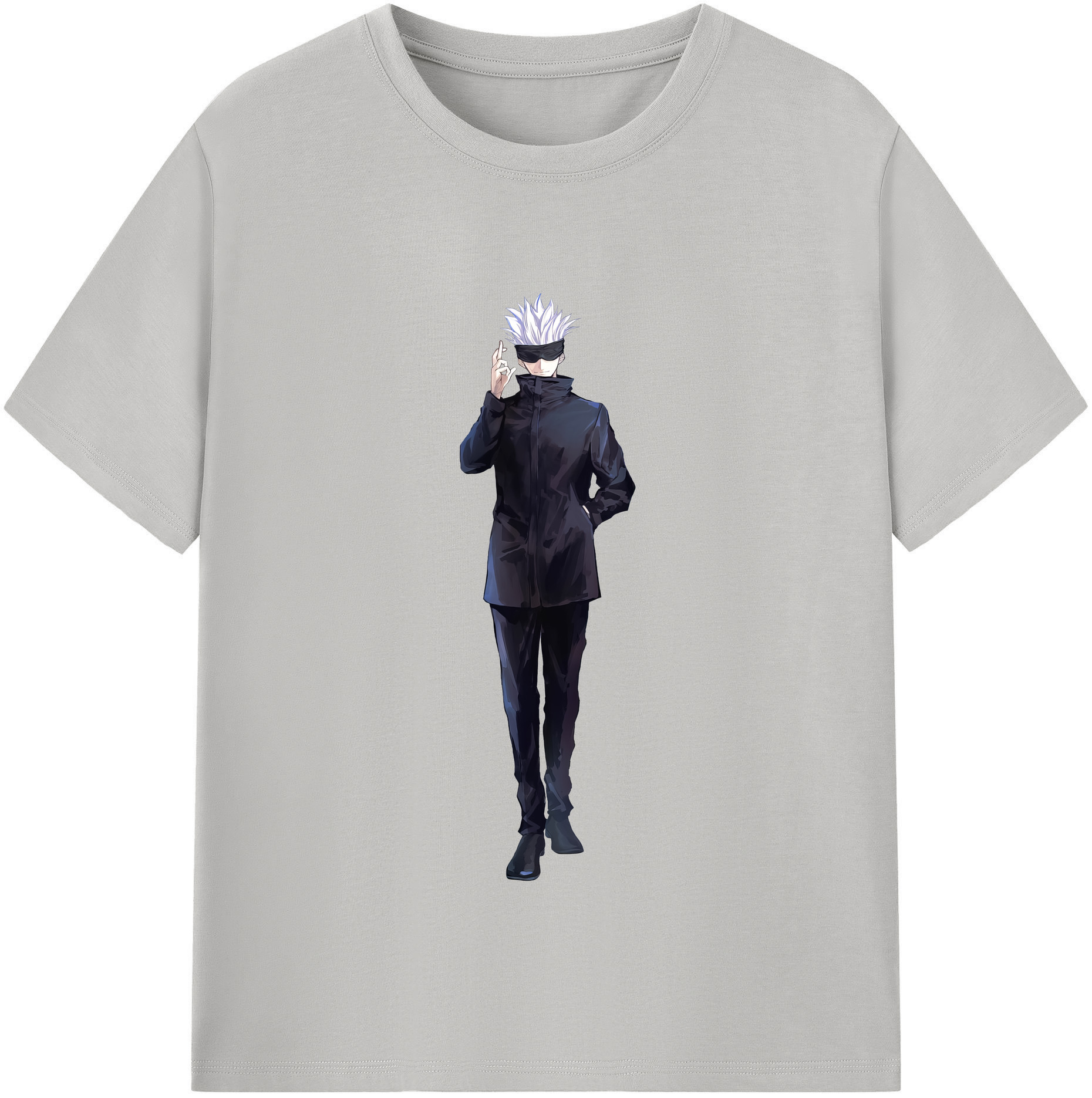 （画像用） 呪術廻戦 Jujutsu Kaisen レディースカジュアルプリントTシャツ（綿100％）