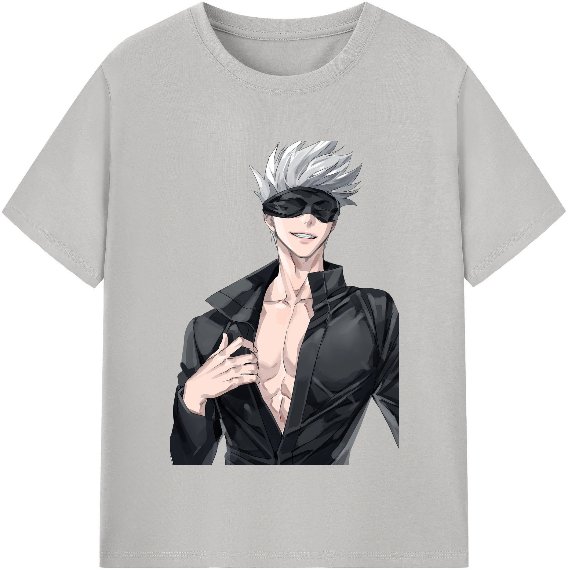 （画像用） 呪術廻戦 Jujutsu Kaisen レディースカジュアルプリントTシャツ（綿100％）