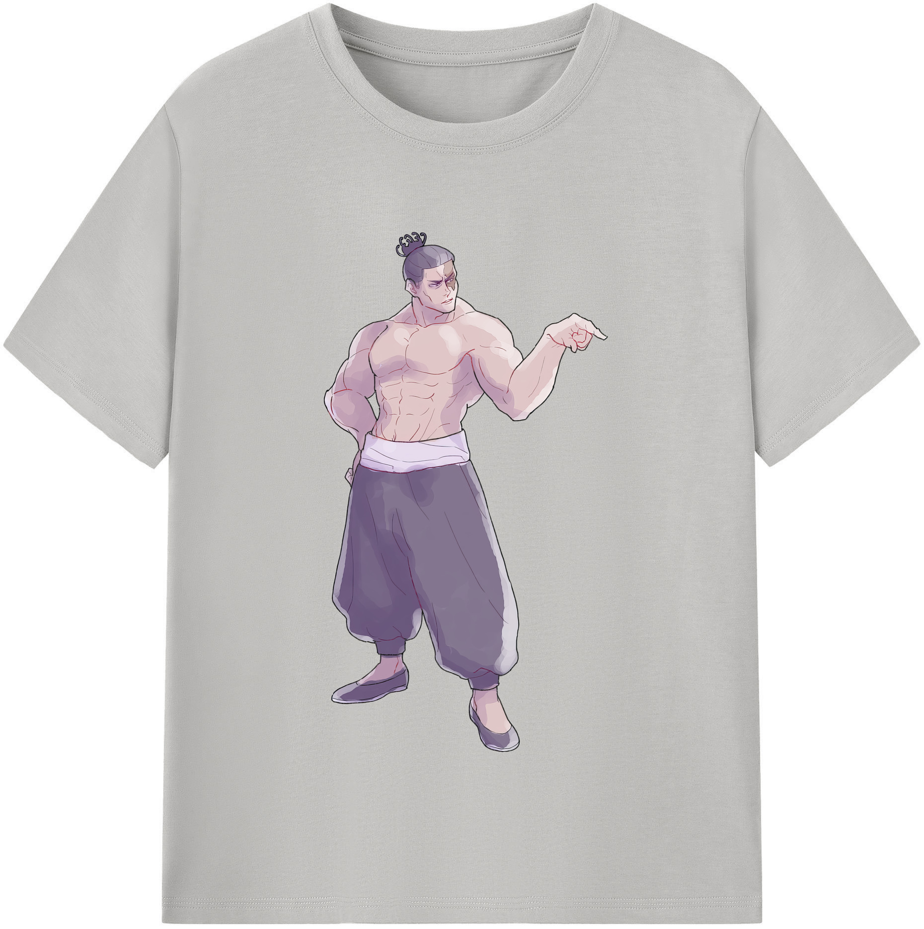 （画像用） 呪術廻戦 Jujutsu Kaisen レディースカジュアルプリントTシャツ（綿100％）