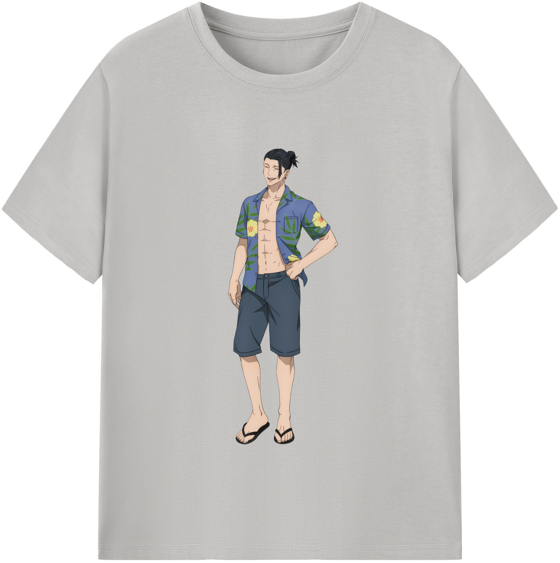 （画像用） 呪術廻戦 Jujutsu Kaisen レディースカジュアルプリントTシャツ（綿100％）