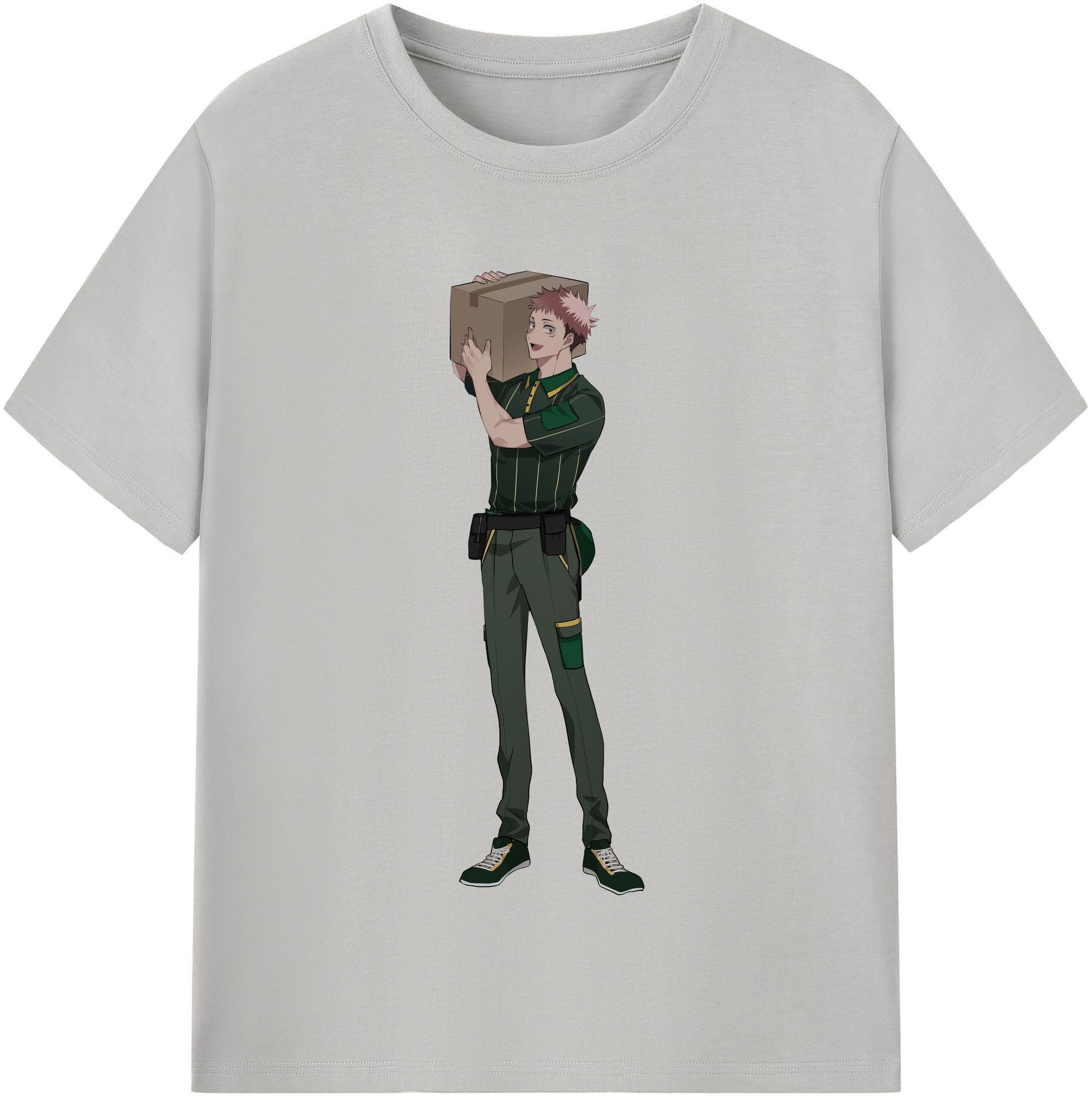 （画像用） 呪術廻戦 Jujutsu Kaisen レディースカジュアルプリントTシャツ（綿100％）