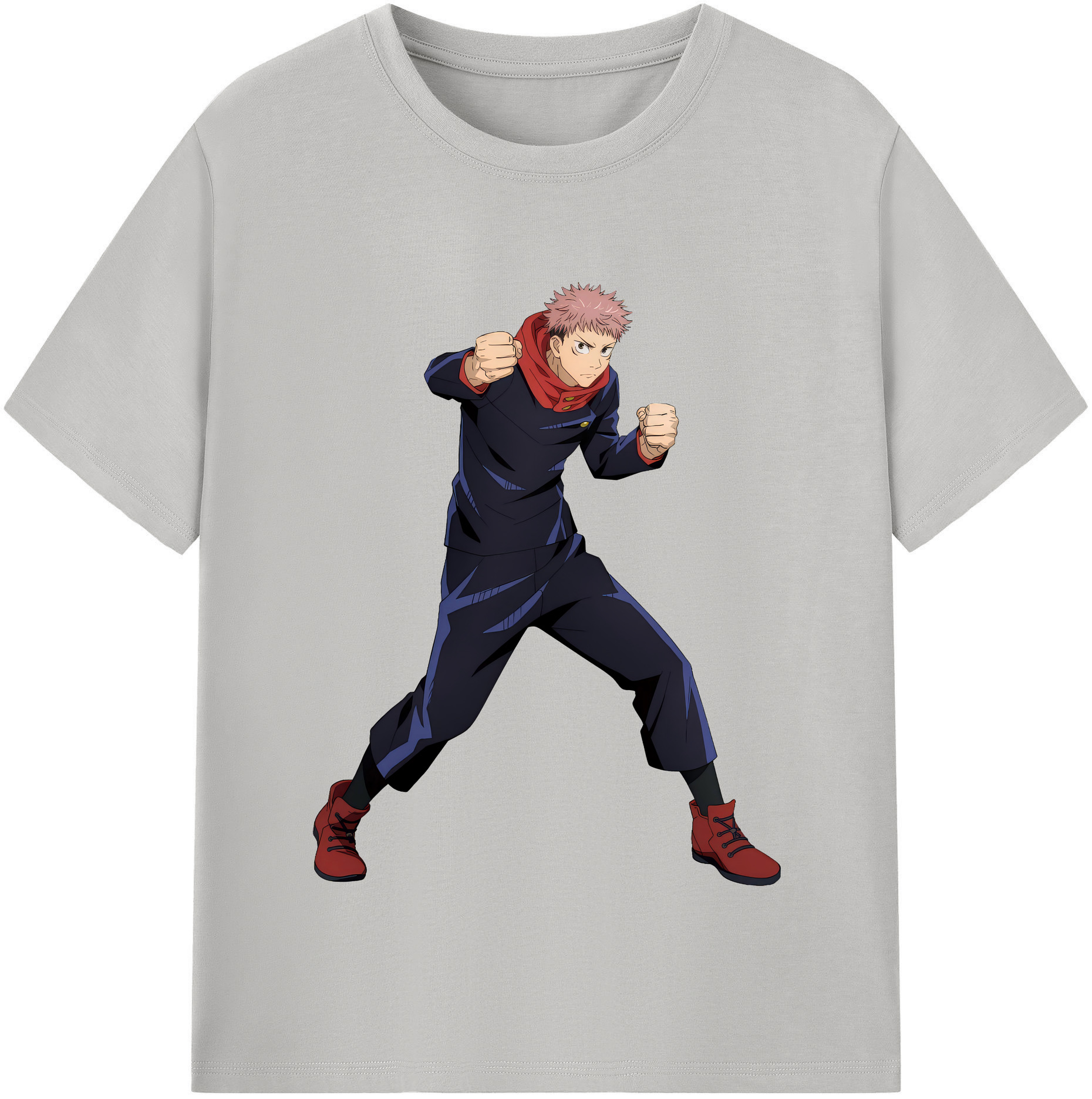 （画像用） 呪術廻戦 Jujutsu Kaisen レディースカジュアルプリントTシャツ（綿100％）