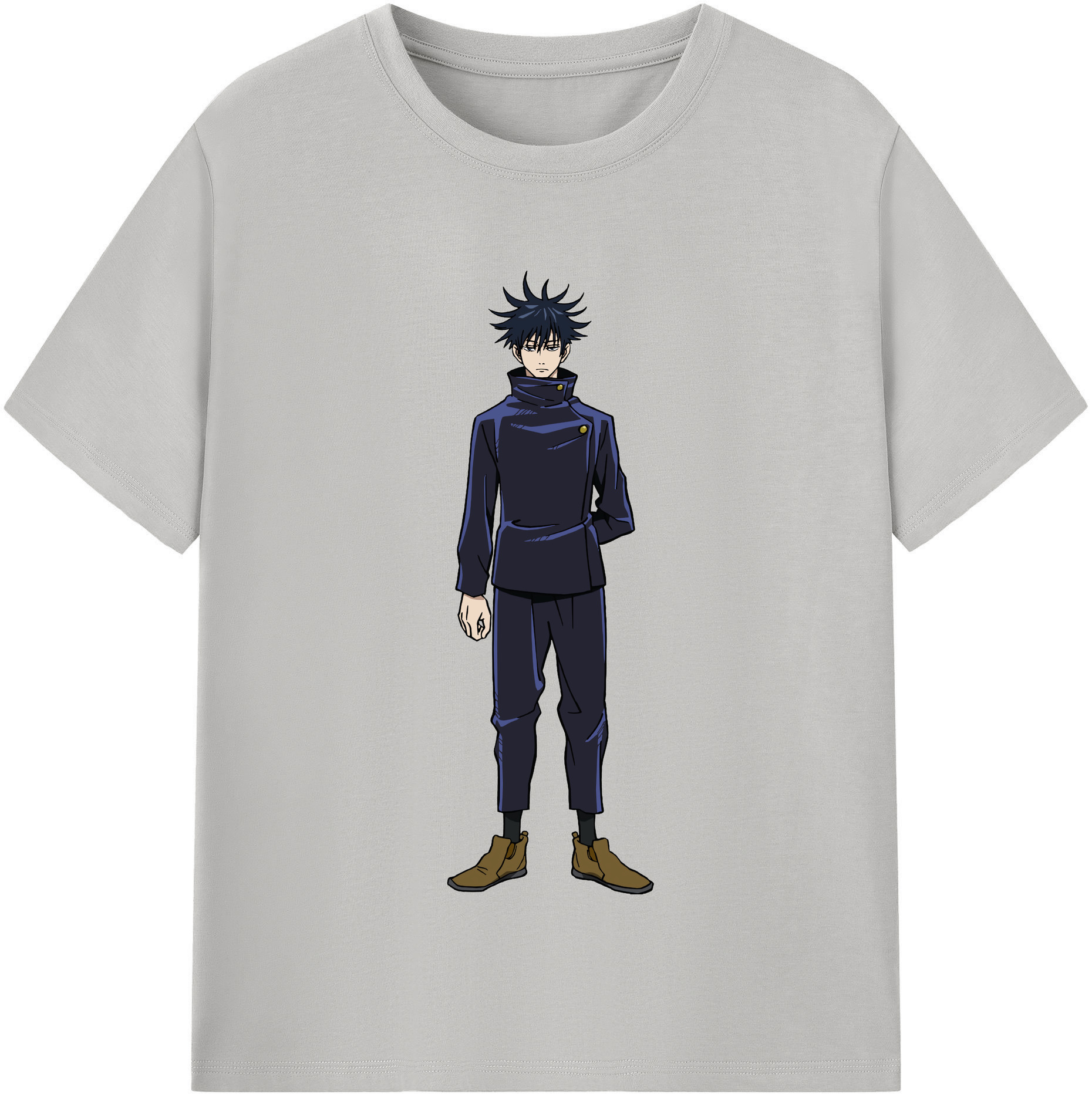 （画像用） 呪術廻戦 Jujutsu Kaisen レディースカジュアルプリントTシャツ（綿100％）