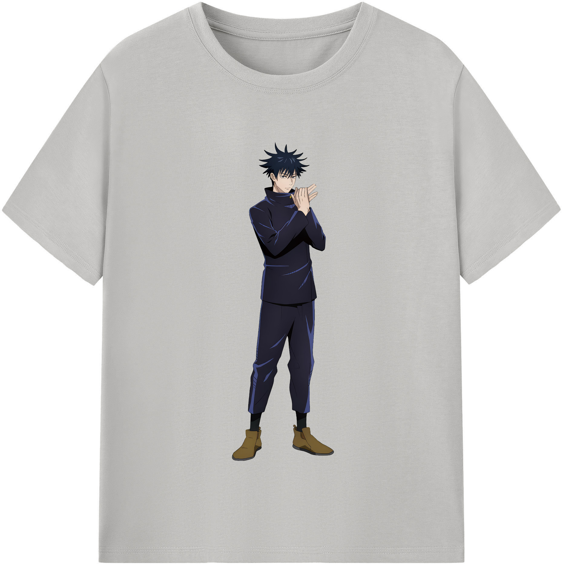 （画像用） 呪術廻戦 Jujutsu Kaisen レディースカジュアルプリントTシャツ（綿100％）