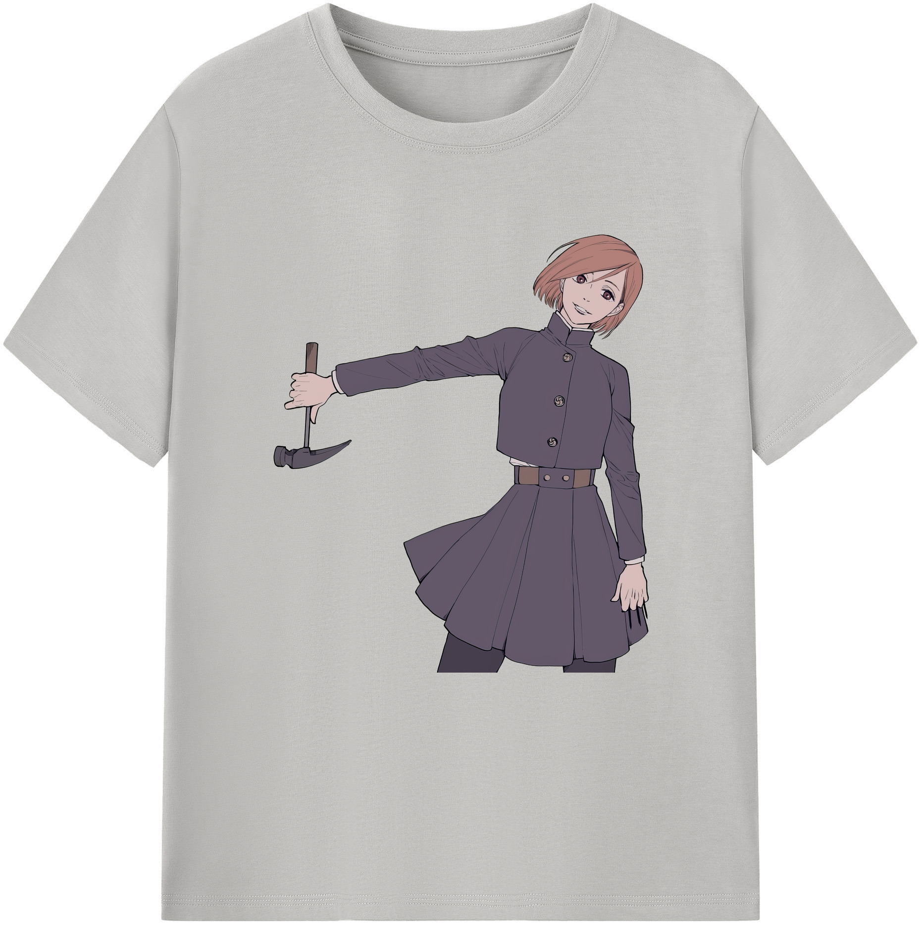 （画像用） 呪術廻戦 Jujutsu Kaisen レディースカジュアルプリントTシャツ（綿100％）