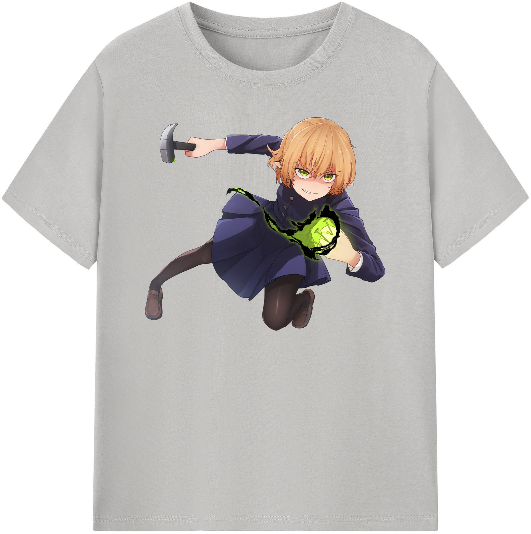 （画像用） 呪術廻戦 Jujutsu Kaisen レディースカジュアルプリントTシャツ（綿100％）