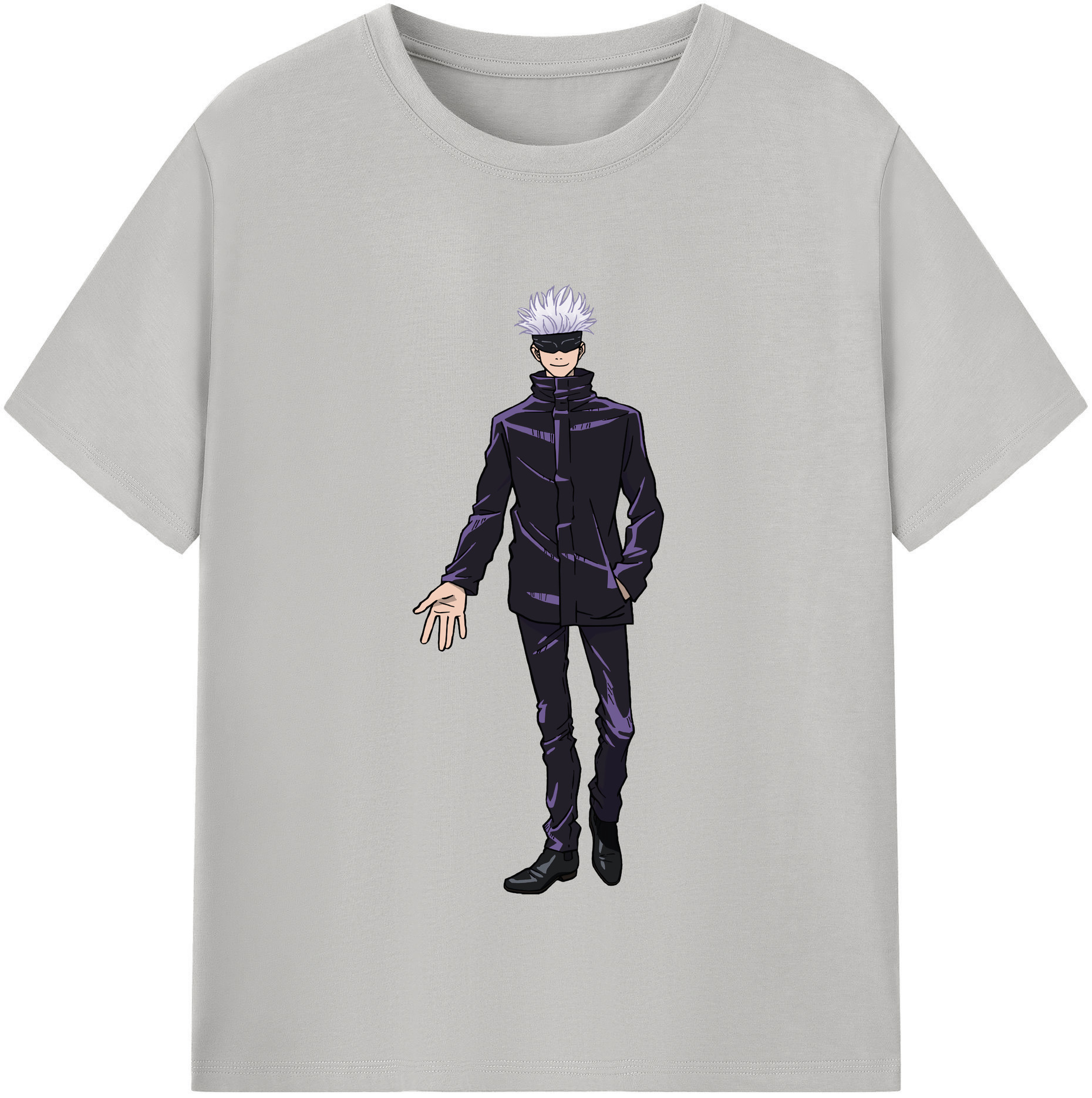 （画像用） 呪術廻戦 Jujutsu Kaisen レディースカジュアルプリントTシャツ（綿100％）