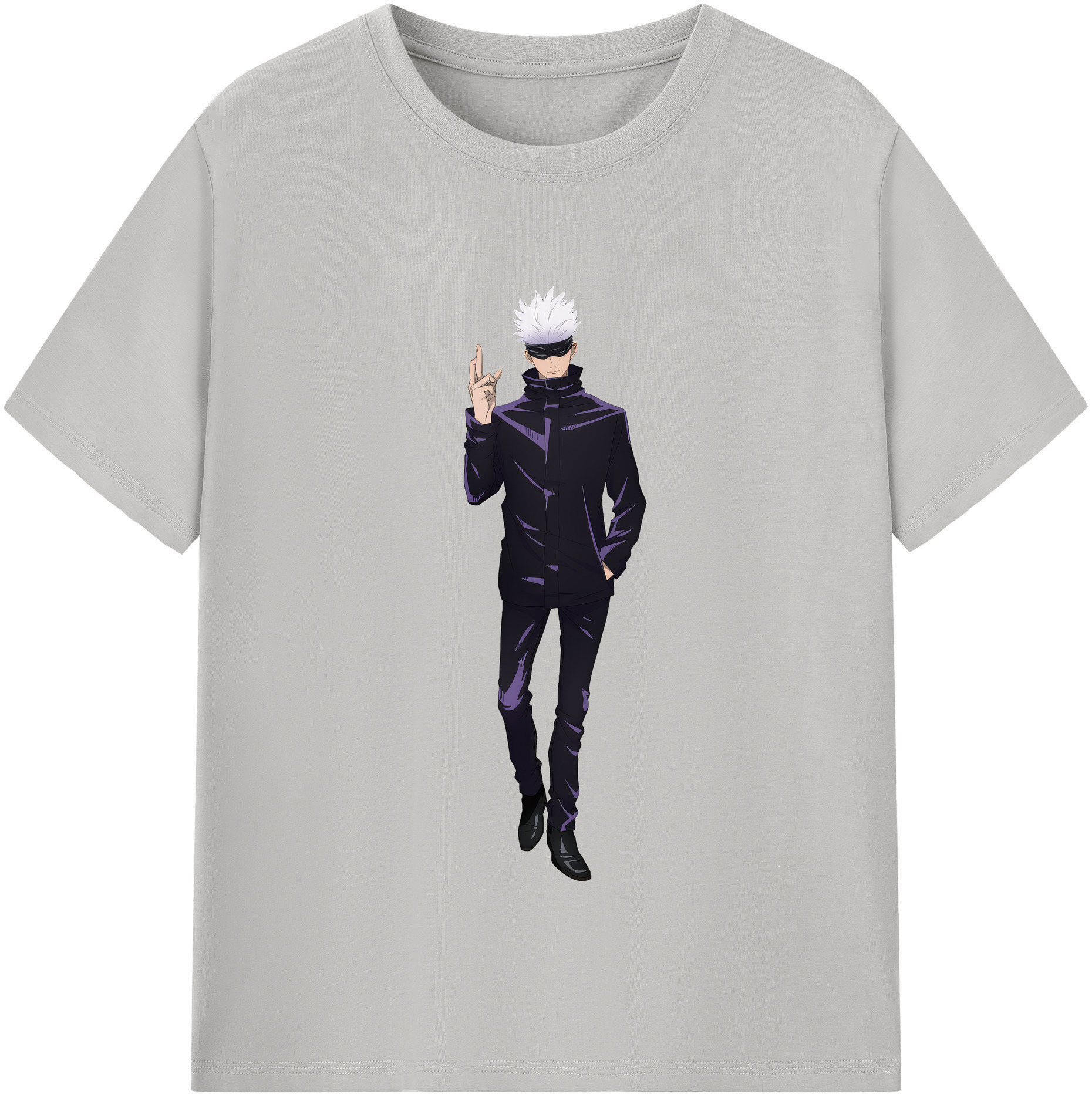 （画像用） 呪術廻戦 Jujutsu Kaisen レディースカジュアルプリントTシャツ（綿100％）