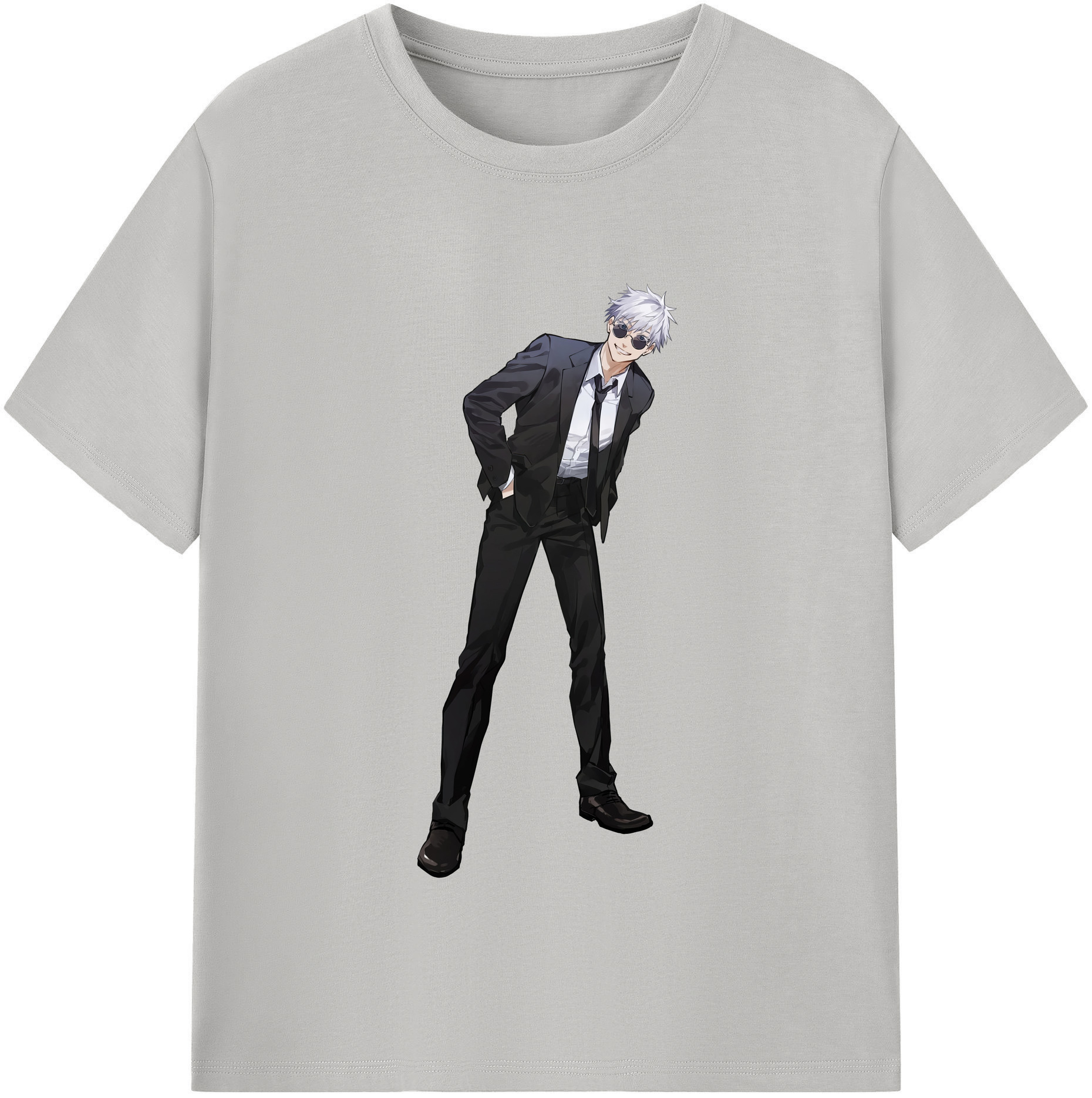 （画像用） 呪術廻戦 Jujutsu Kaisen レディースカジュアルプリントTシャツ（綿100％）