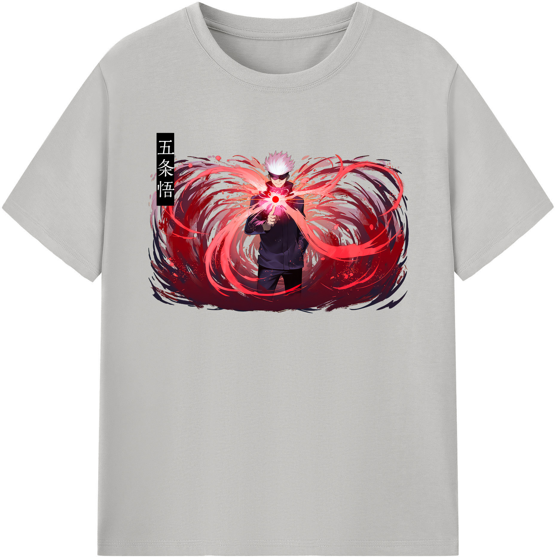 （画像用） 呪術廻戦 Jujutsu Kaisen レディースカジュアルプリントTシャツ（綿100％）