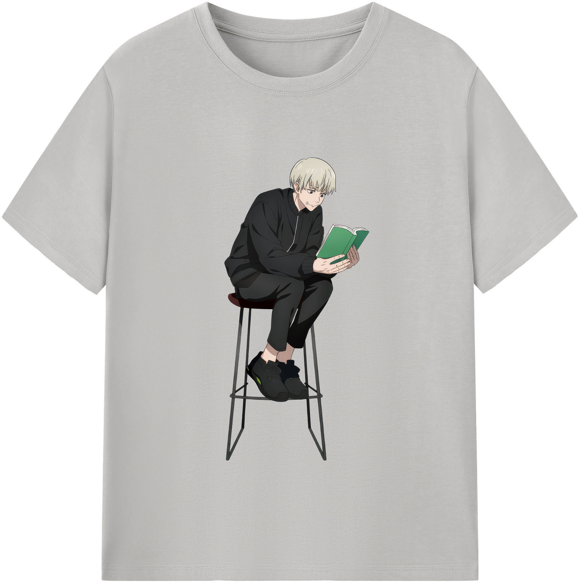（画像用） 呪術廻戦 Jujutsu Kaisen レディースカジュアルプリントTシャツ（綿100％）