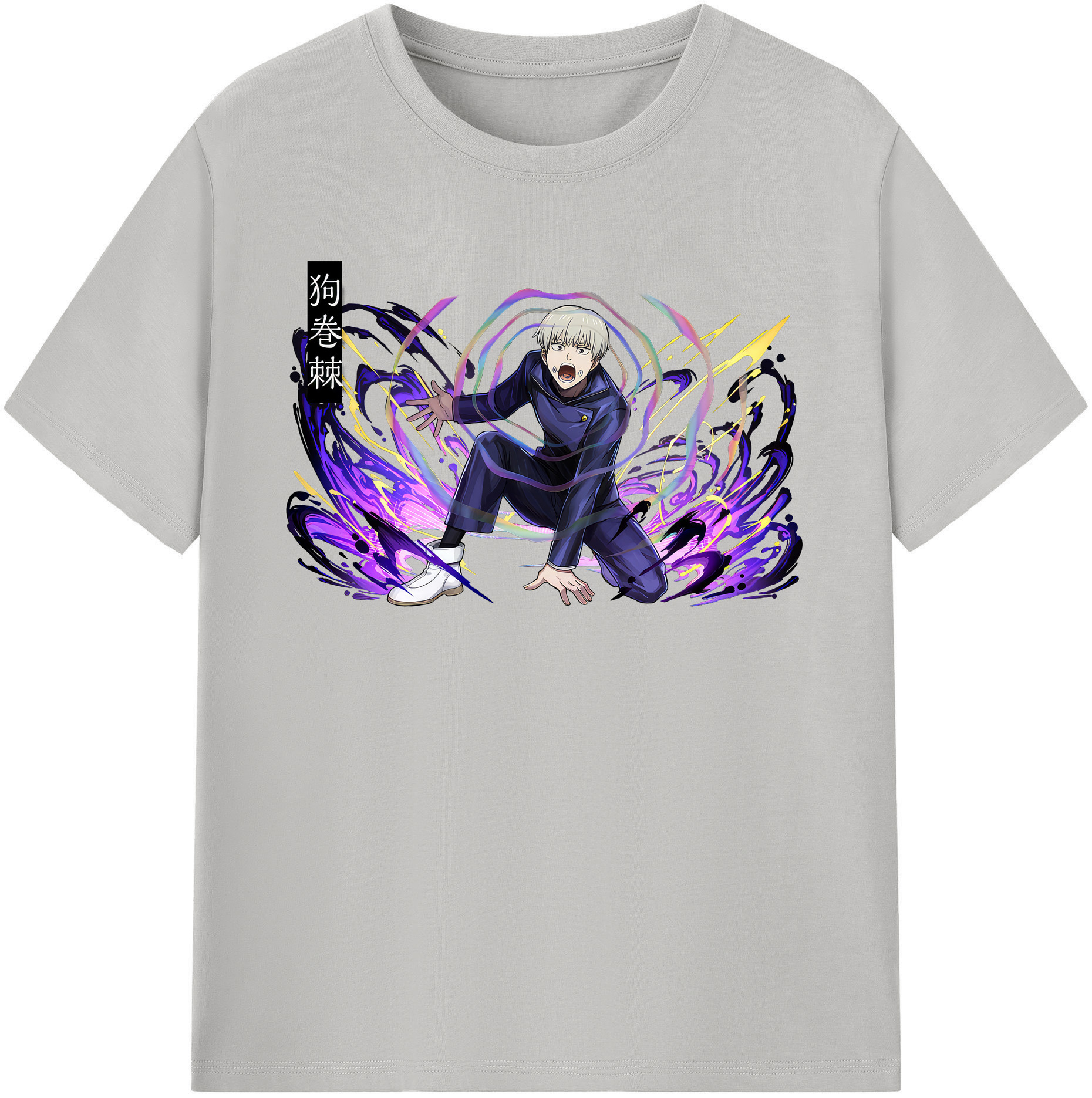 （画像用） 呪術廻戦 Jujutsu Kaisen レディースカジュアルプリントTシャツ（綿100％）