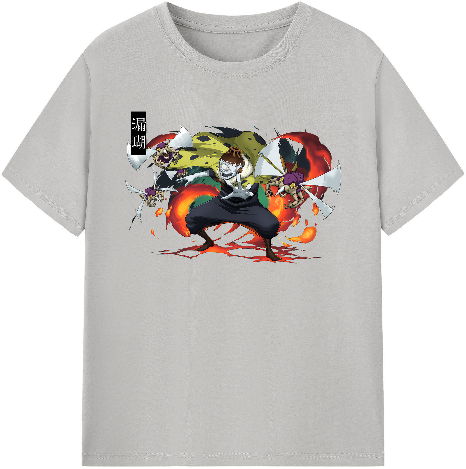 （画像用） 呪術廻戦 Jujutsu Kaisen レディースカジュアルプリントTシャツ（綿100％）