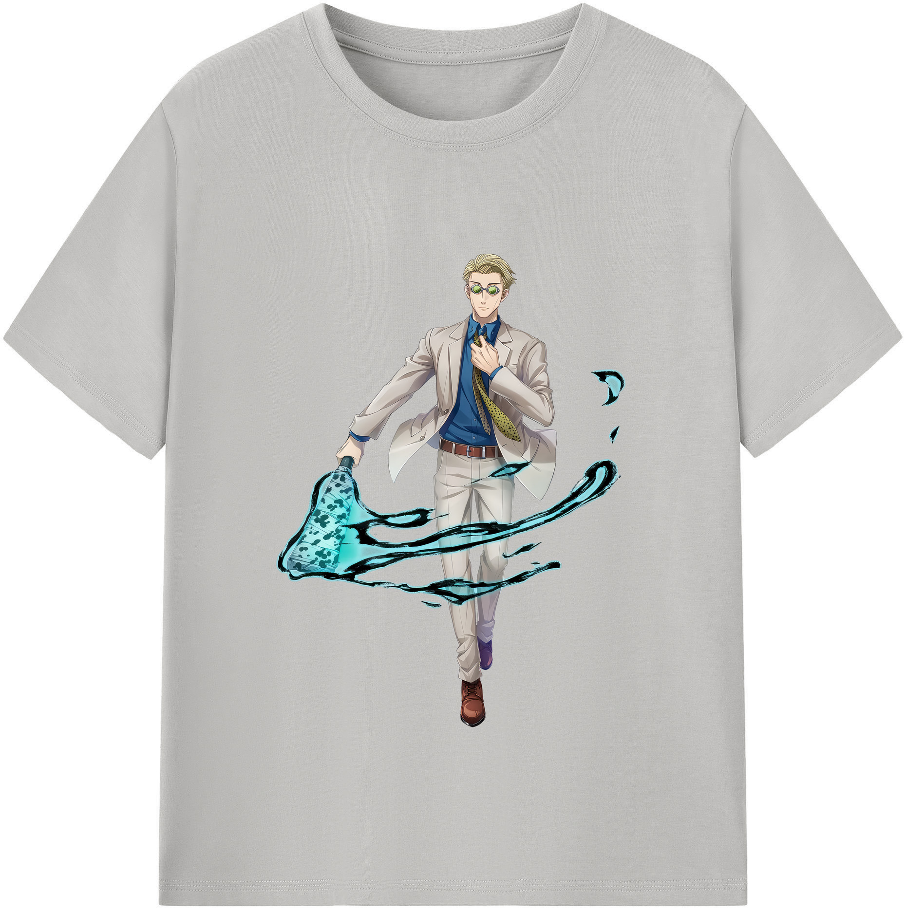 （画像用） 呪術廻戦 Jujutsu Kaisen レディースカジュアルプリントTシャツ（綿100％）
