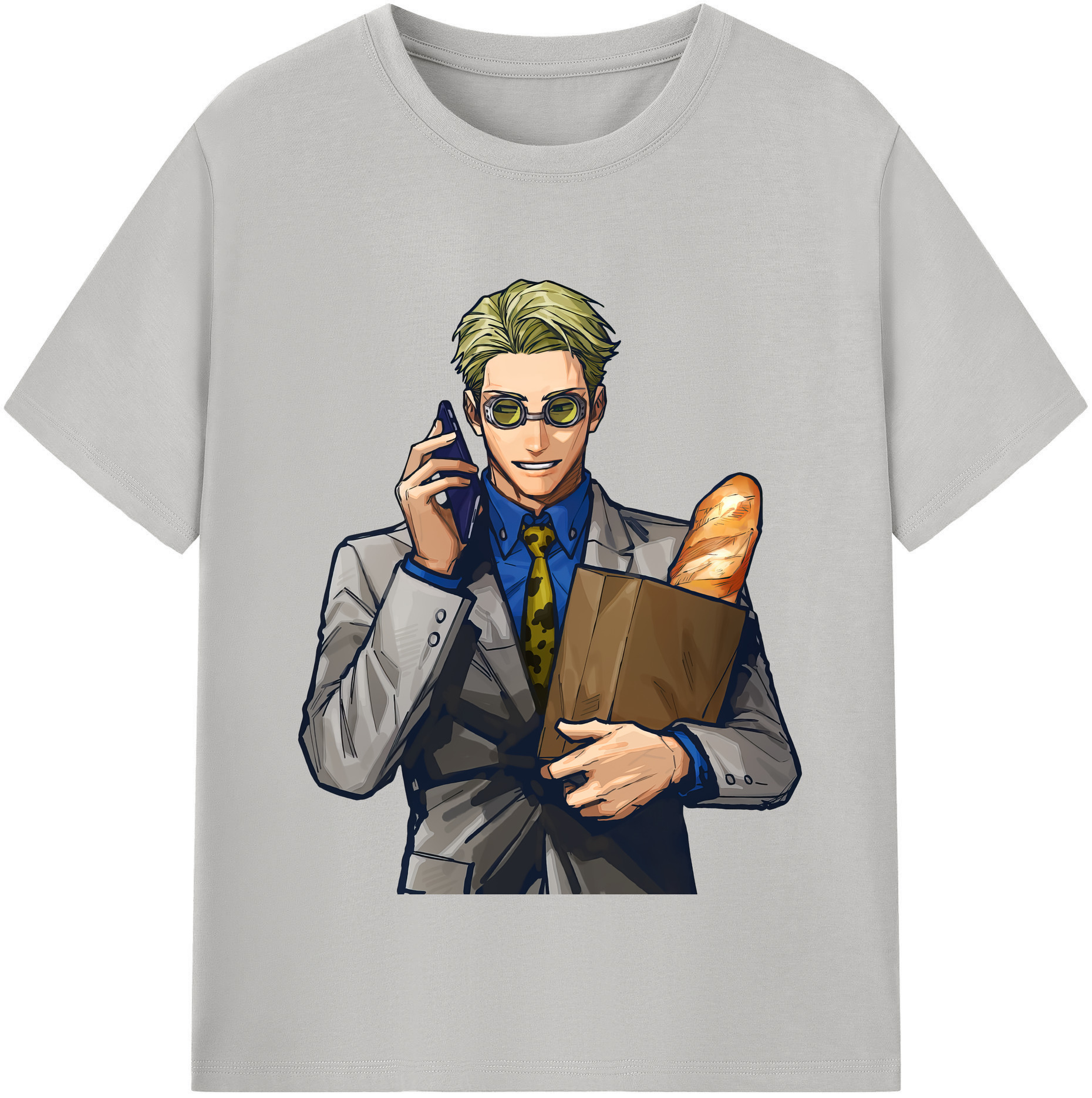 （画像用） 呪術廻戦 Jujutsu Kaisen レディースカジュアルプリントTシャツ（綿100％）