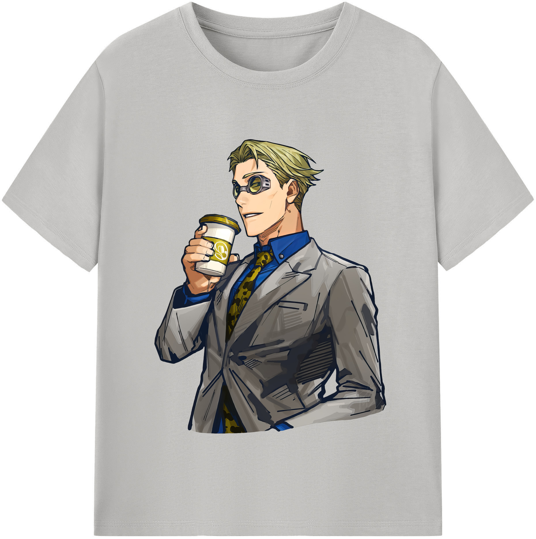 （画像用） 呪術廻戦 Jujutsu Kaisen レディースカジュアルプリントTシャツ（綿100％）