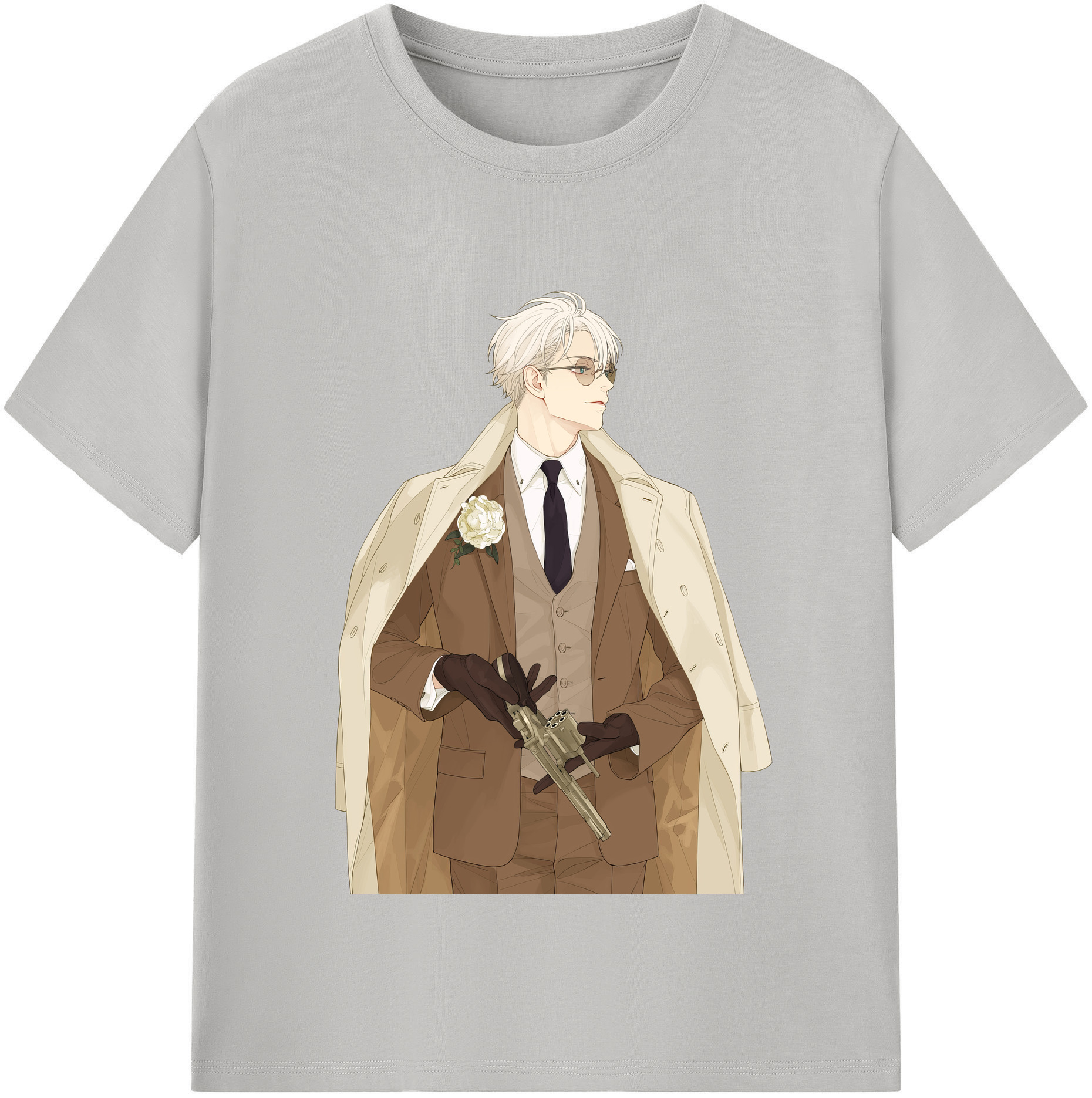 （画像用） 呪術廻戦 Jujutsu Kaisen レディースカジュアルプリントTシャツ（綿100％）
