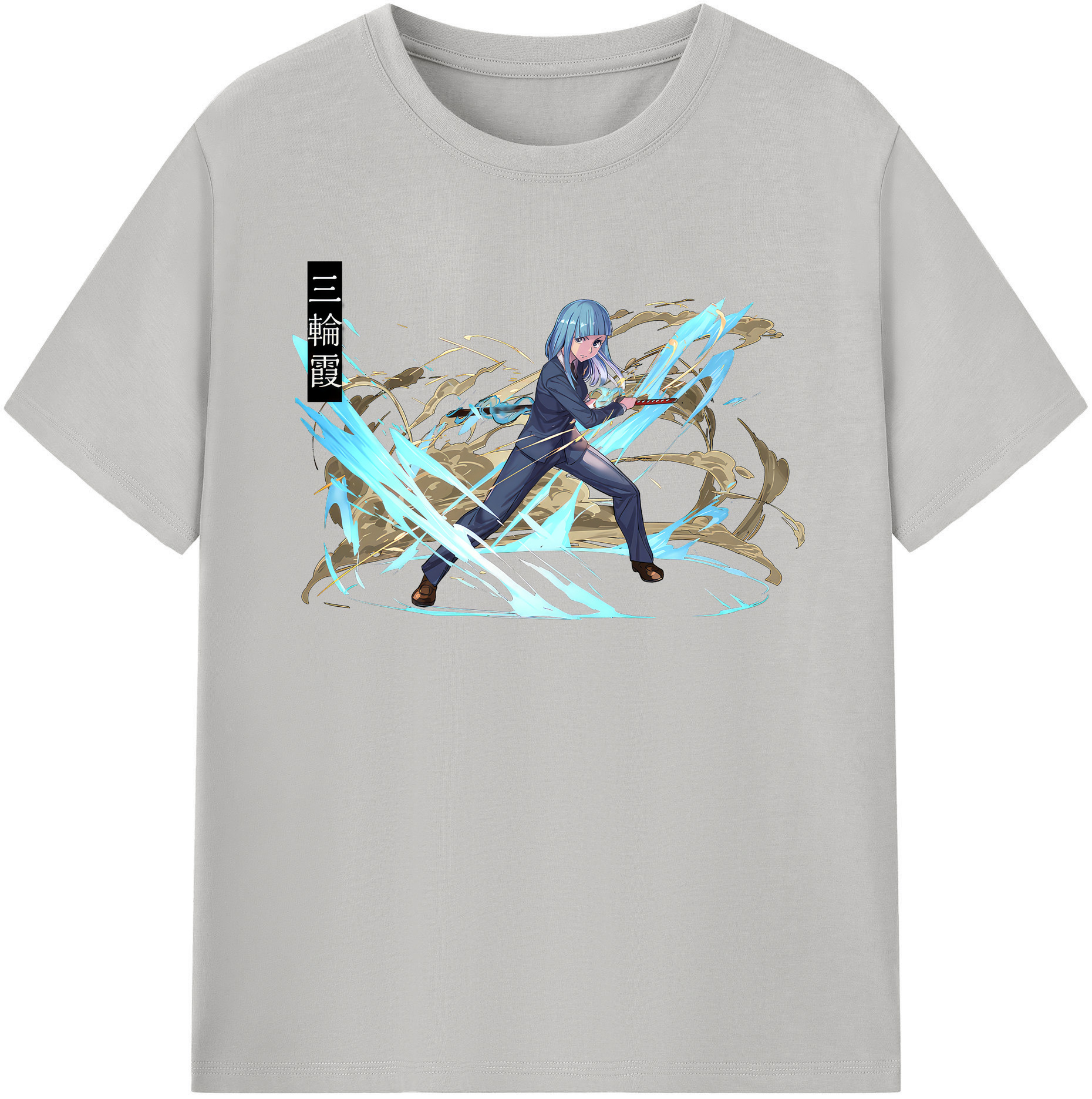 （画像用） 呪術廻戦 Jujutsu Kaisen レディースカジュアルプリントTシャツ（綿100％）