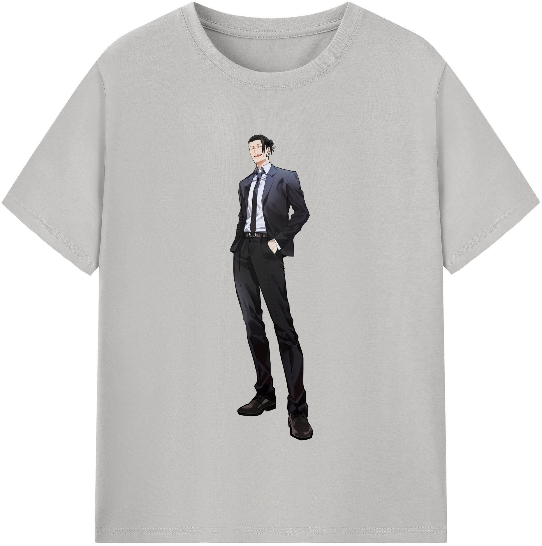 （画像用） 呪術廻戦 Jujutsu Kaisen レディースカジュアルプリントTシャツ（綿100％）