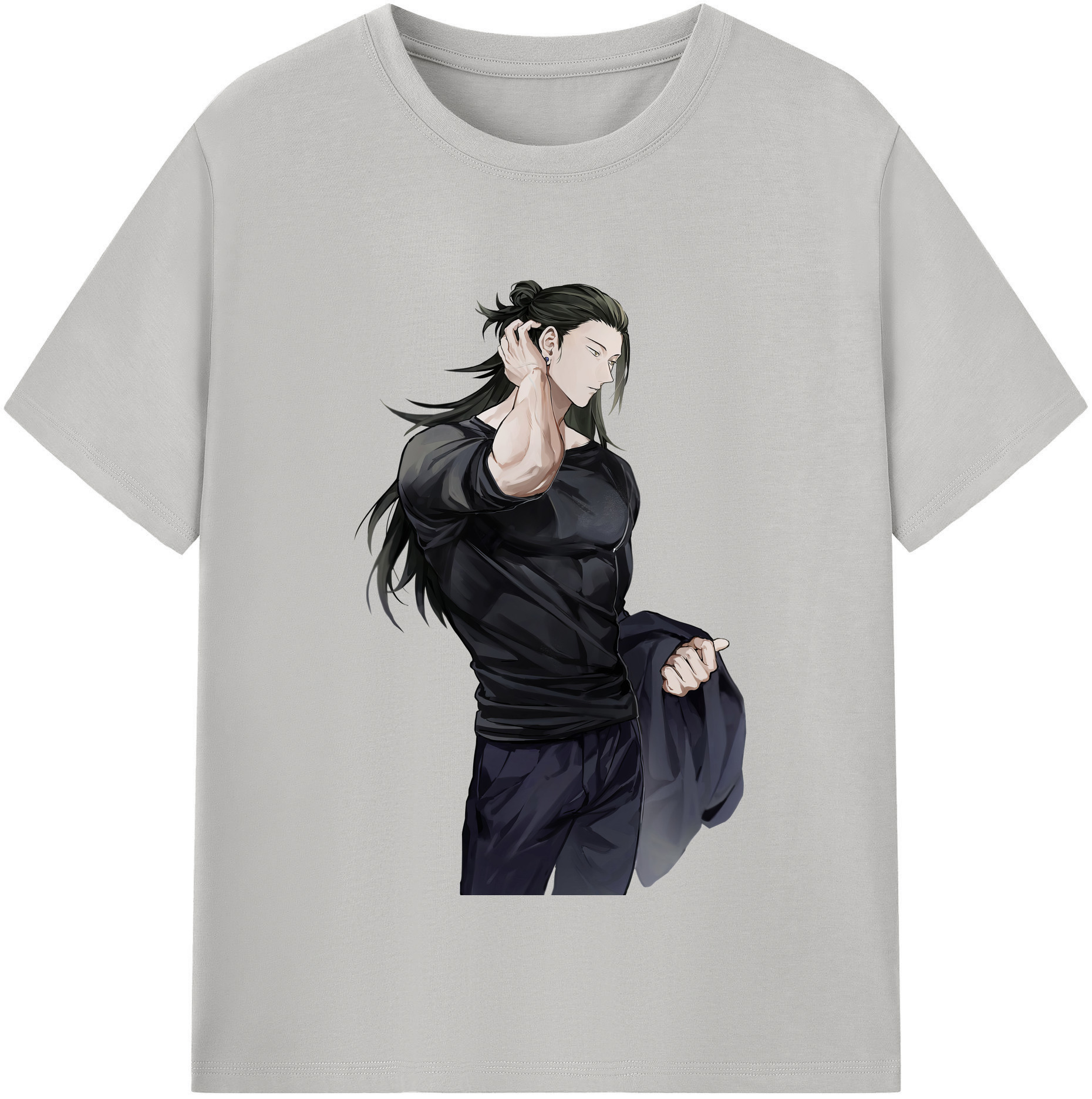 （画像用） 呪術廻戦 Jujutsu Kaisen レディースカジュアルプリントTシャツ（綿100％）