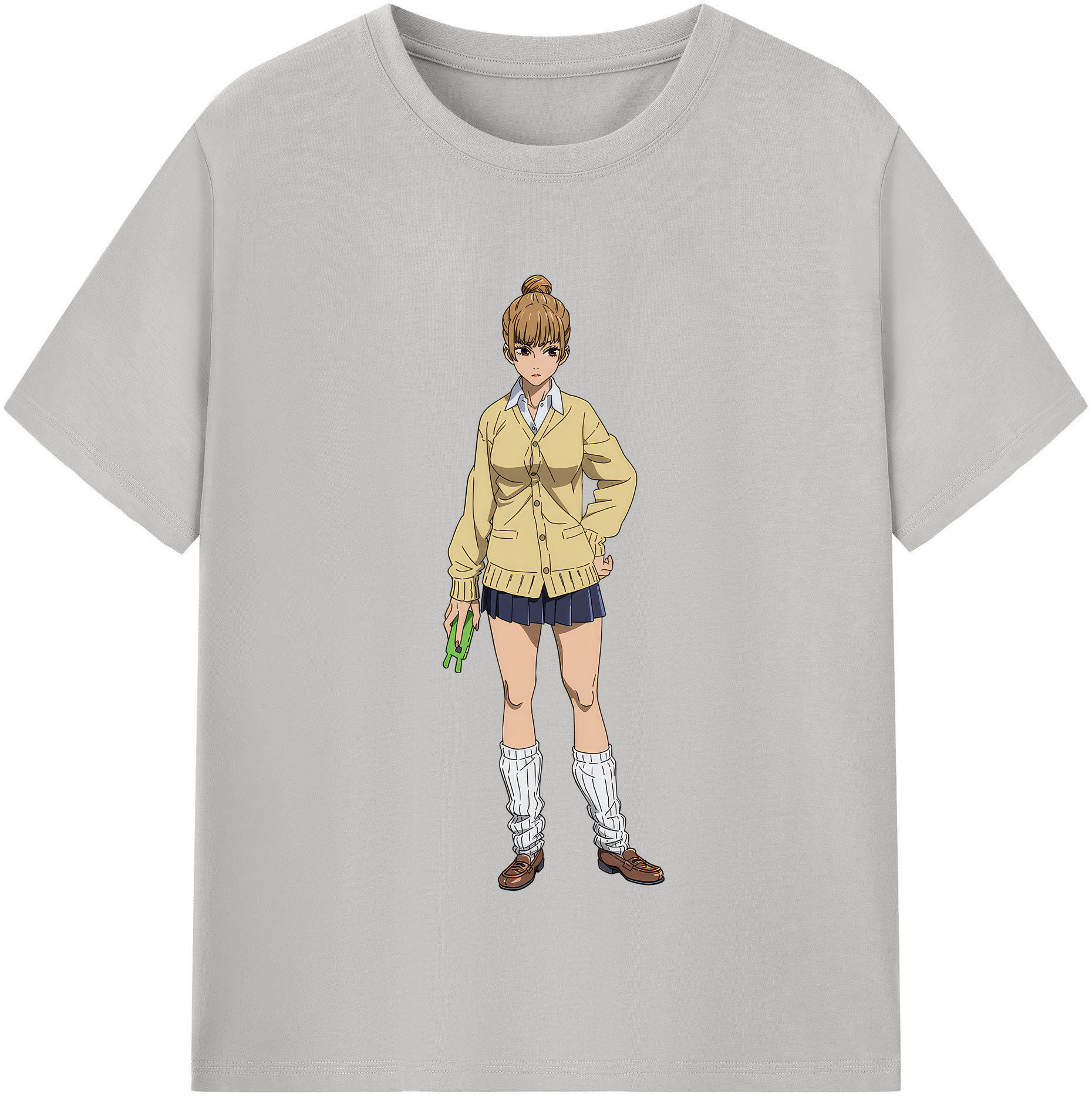 （画像用） 呪術廻戦 Jujutsu Kaisen レディースカジュアルプリントTシャツ（綿100％）