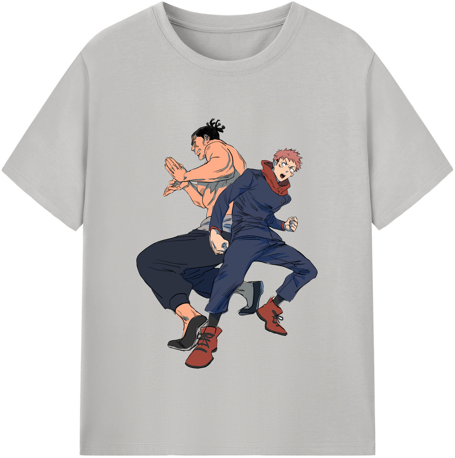 （画像用） 呪術廻戦 Jujutsu Kaisen レディースカジュアルプリントTシャツ（綿100％）