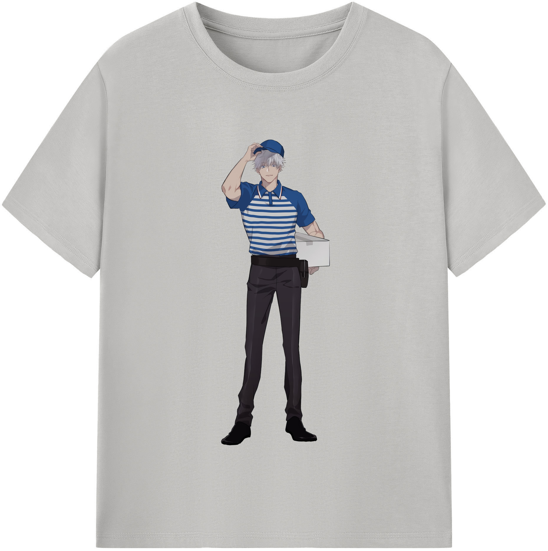（画像用） 呪術廻戦 Jujutsu Kaisen レディースカジュアルプリントTシャツ（綿100％）