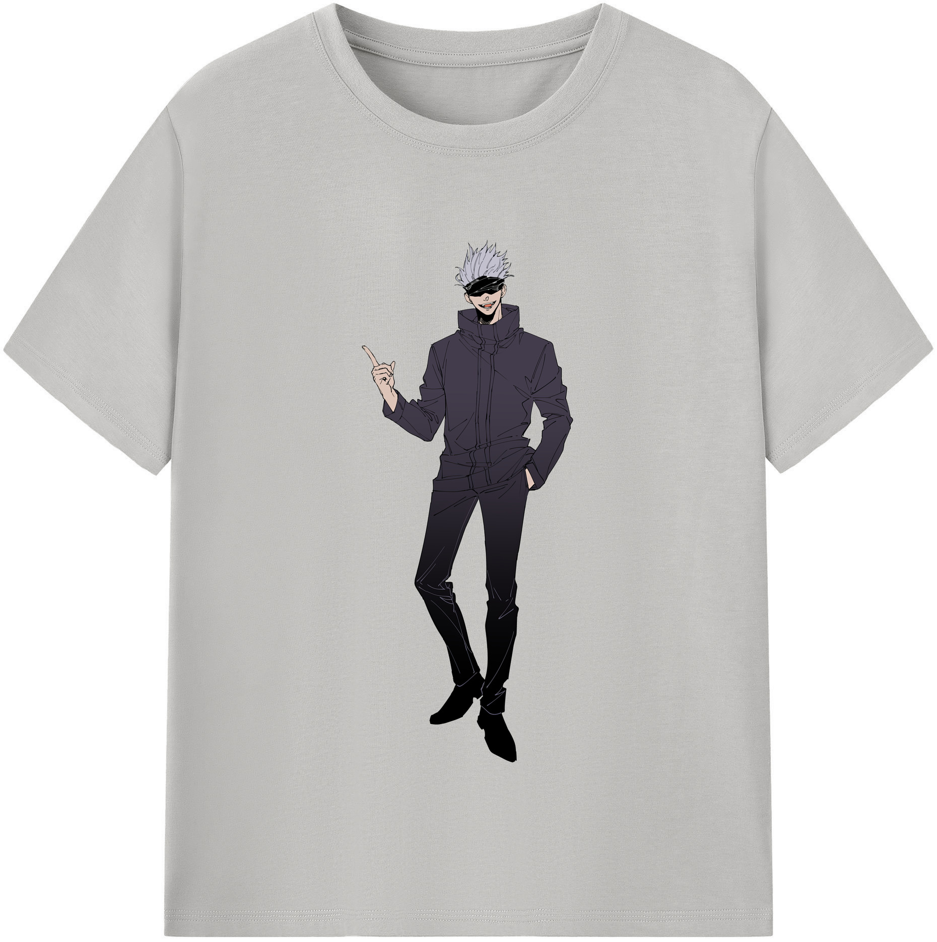 （画像用） 呪術廻戦 Jujutsu Kaisen レディースカジュアルプリントTシャツ（綿100％）
