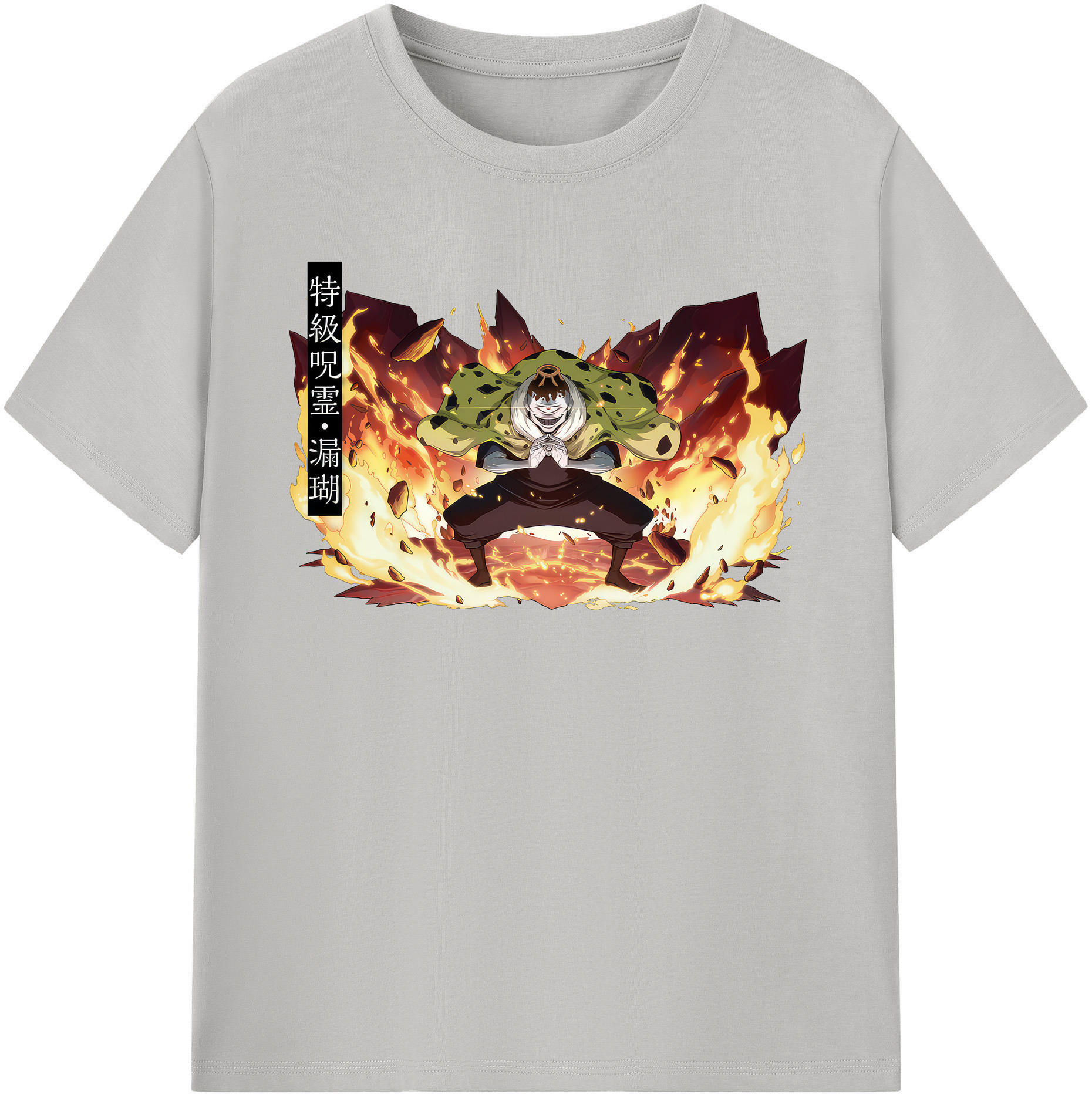 （画像用） 呪術廻戦 Jujutsu Kaisen レディースカジュアルプリントTシャツ（綿100％）