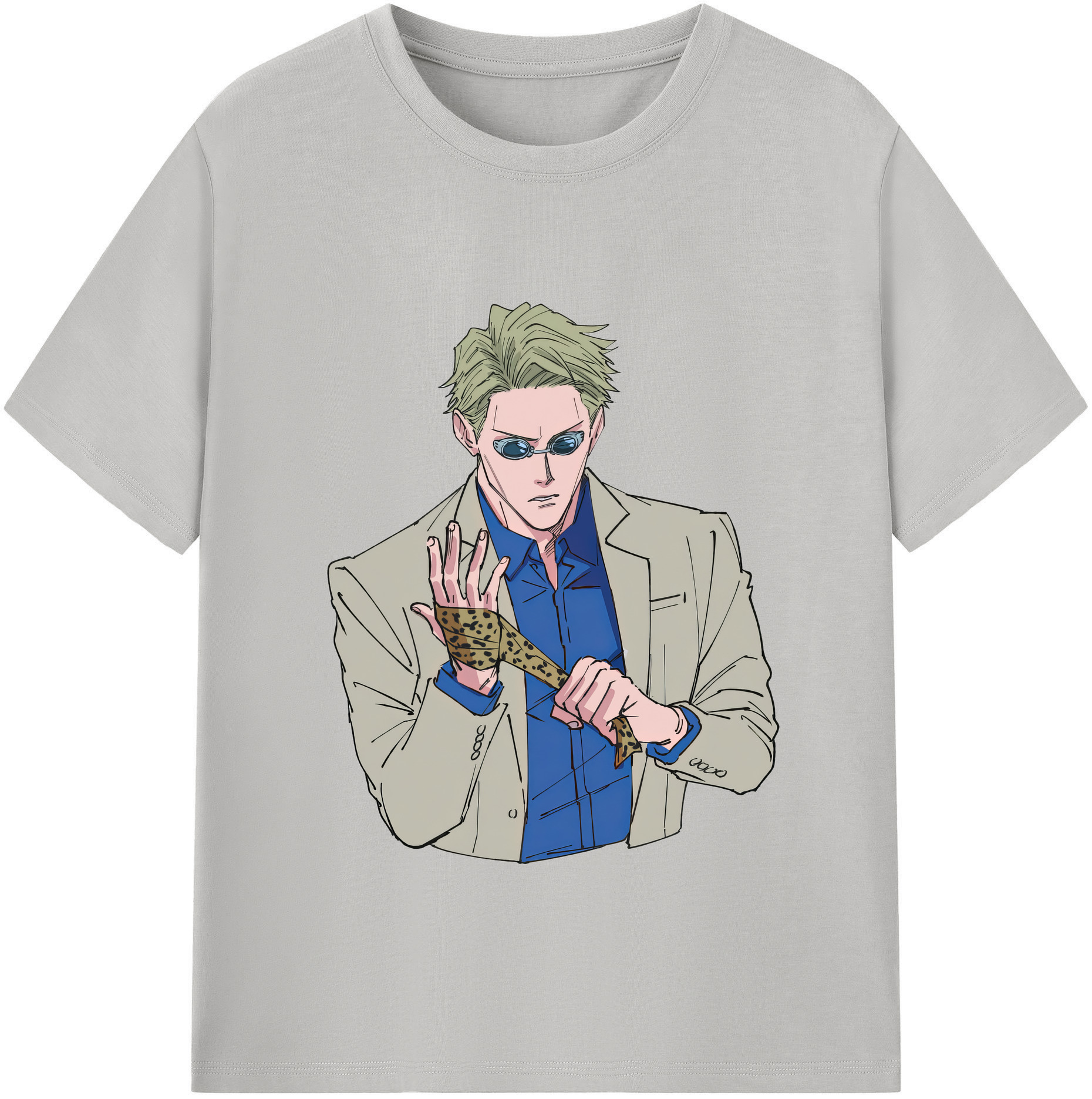 （画像用） 呪術廻戦 Jujutsu Kaisen レディースカジュアルプリントTシャツ（綿100％）