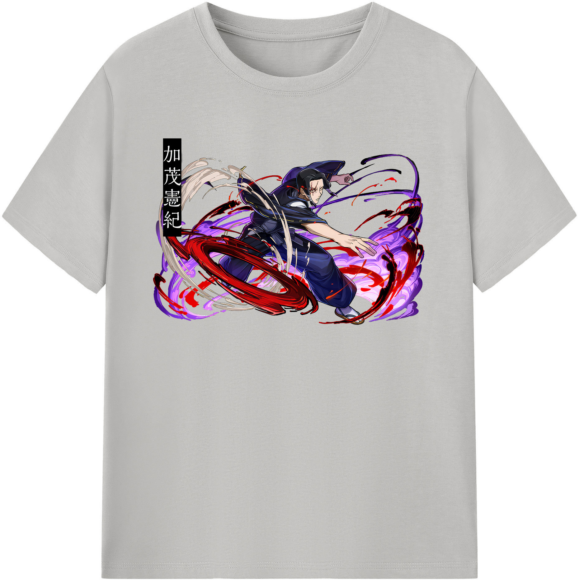 （画像用） 呪術廻戦 Jujutsu Kaisen レディースカジュアルプリントTシャツ（綿100％）