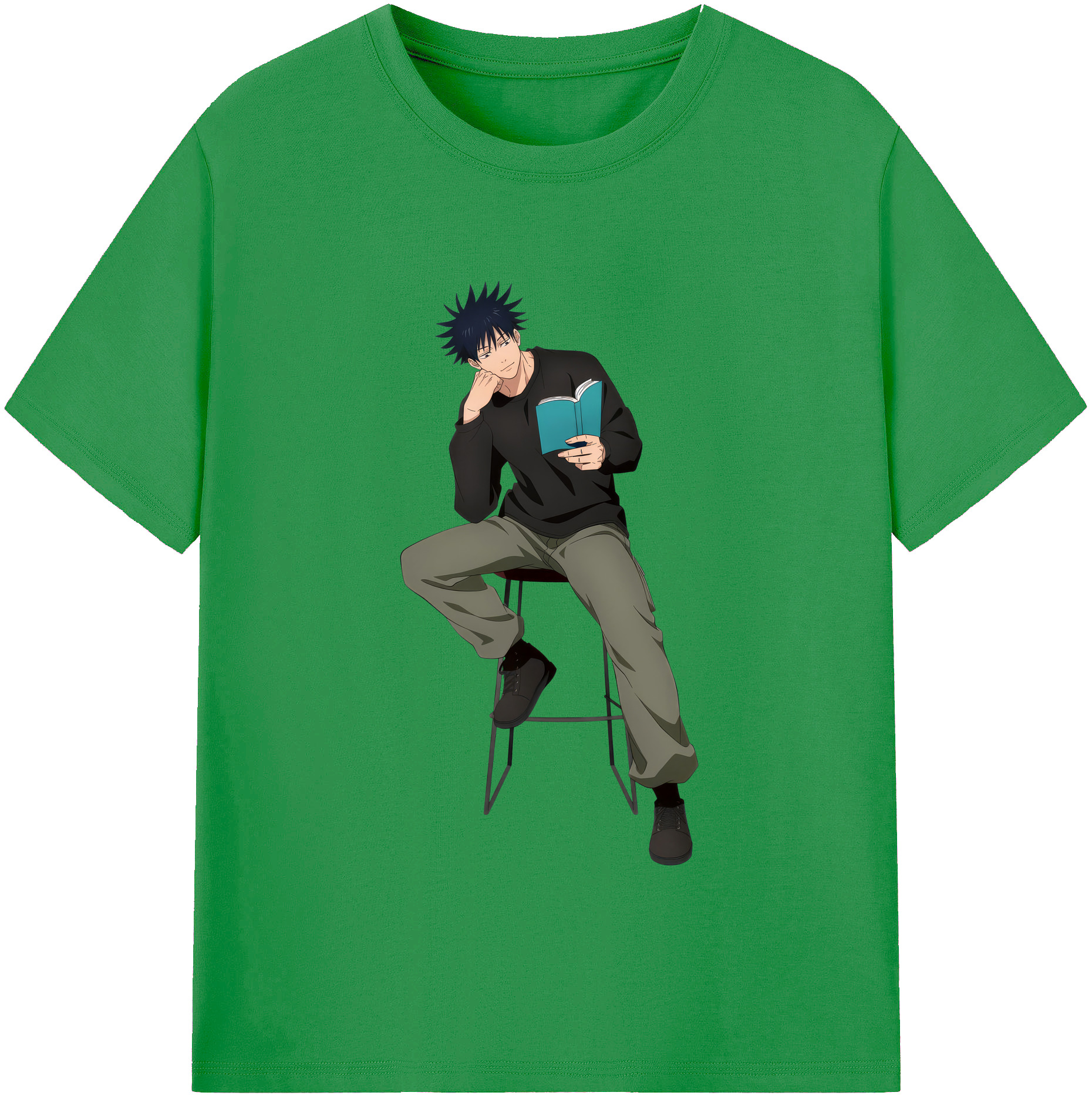 （画像用） 呪術廻戦 Jujutsu Kaisen レディースカジュアルプリントTシャツ（綿100％）