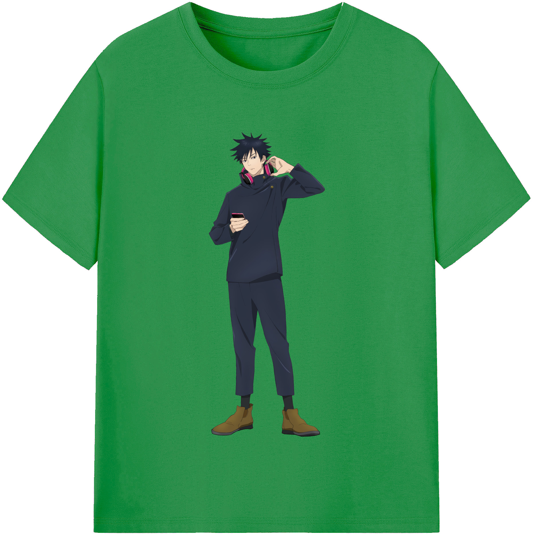 （画像用） 呪術廻戦 Jujutsu Kaisen レディースカジュアルプリントTシャツ（綿100％）