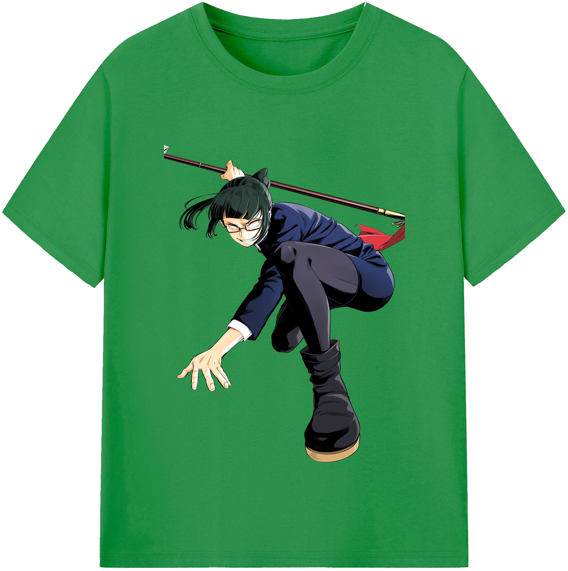 （画像用） 呪術廻戦 Jujutsu Kaisen レディースカジュアルプリントTシャツ（綿100％）